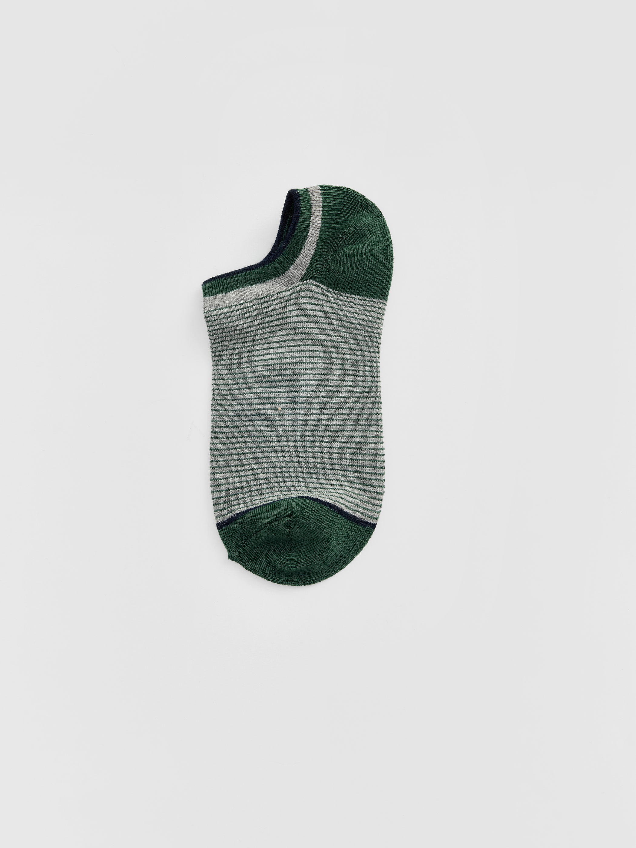 LCW ACCESSORIES Çizgili Erkek Sneaker Çorap 5'li Paket görsel 2