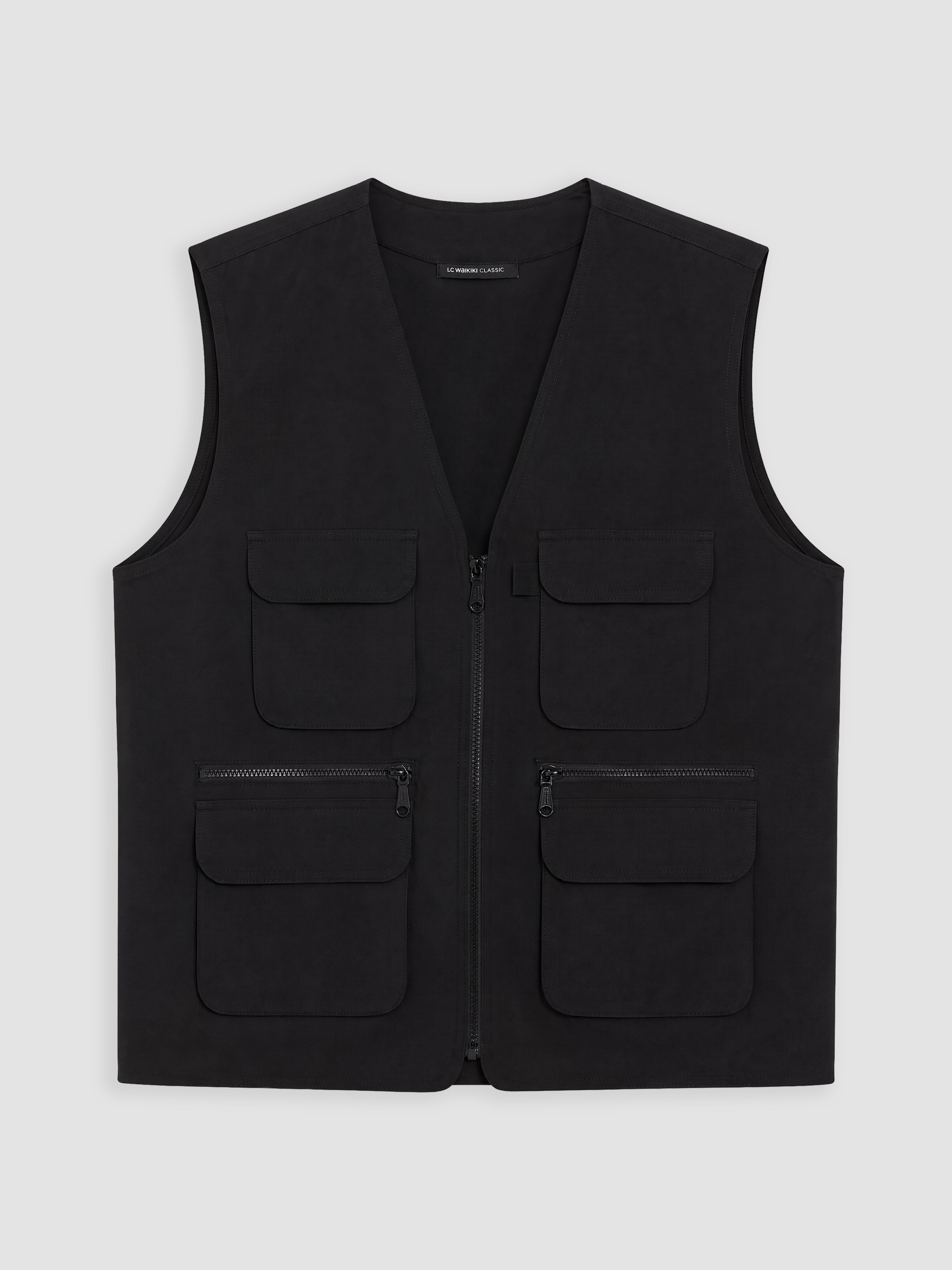 LCWAIKIKI Classic Regular Fit Erkek Avcı Yeleği görsel 5