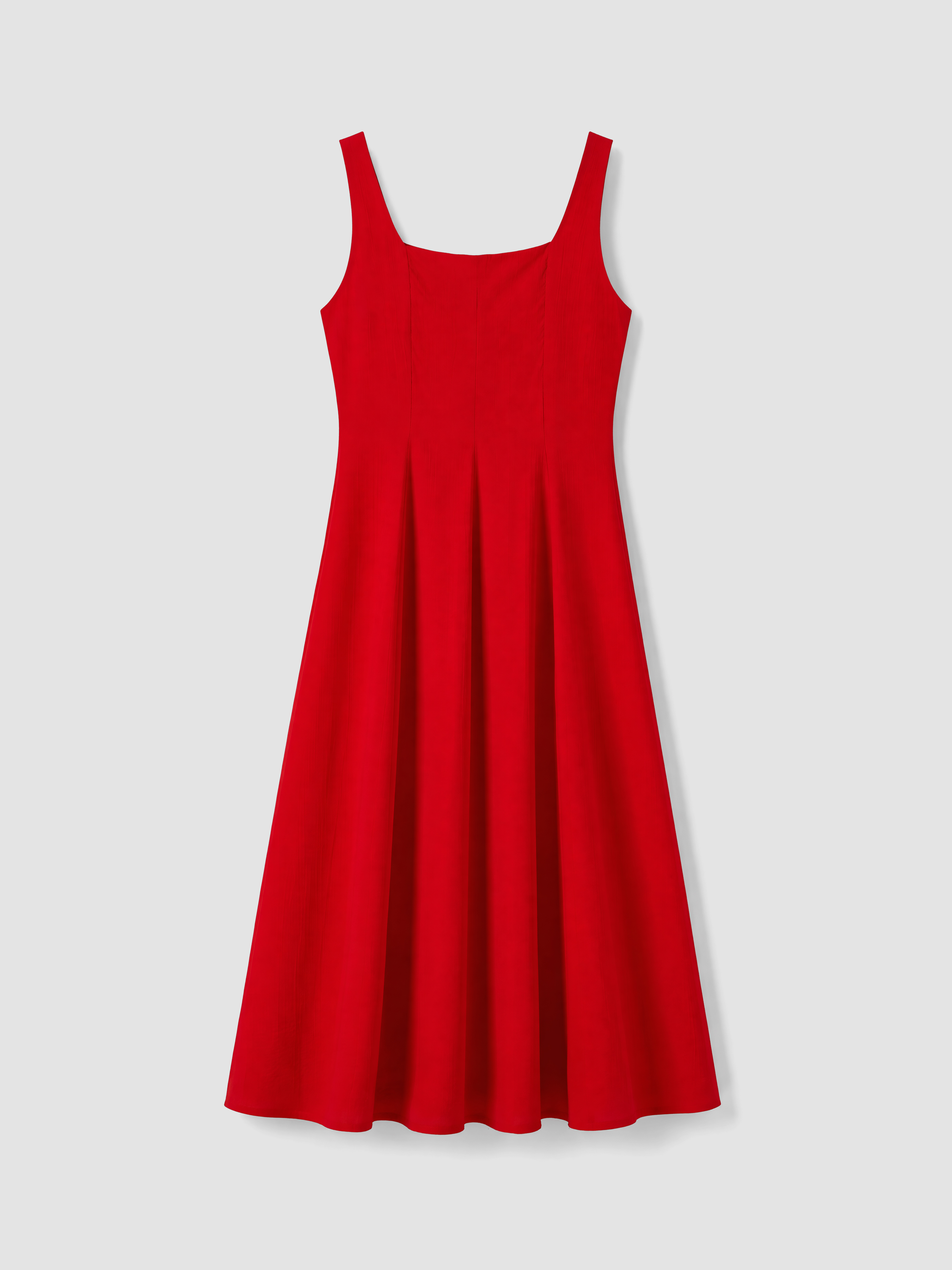 LCW Comfort Kare Yaka Kloş Elbise görsel 6