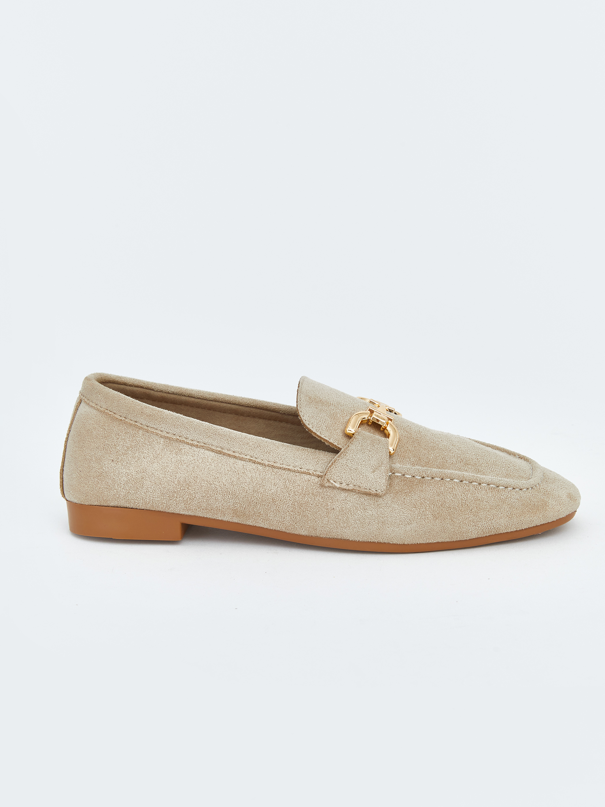 LCW STEPS Süet Görünümlü Kadın Loafer görsel 3