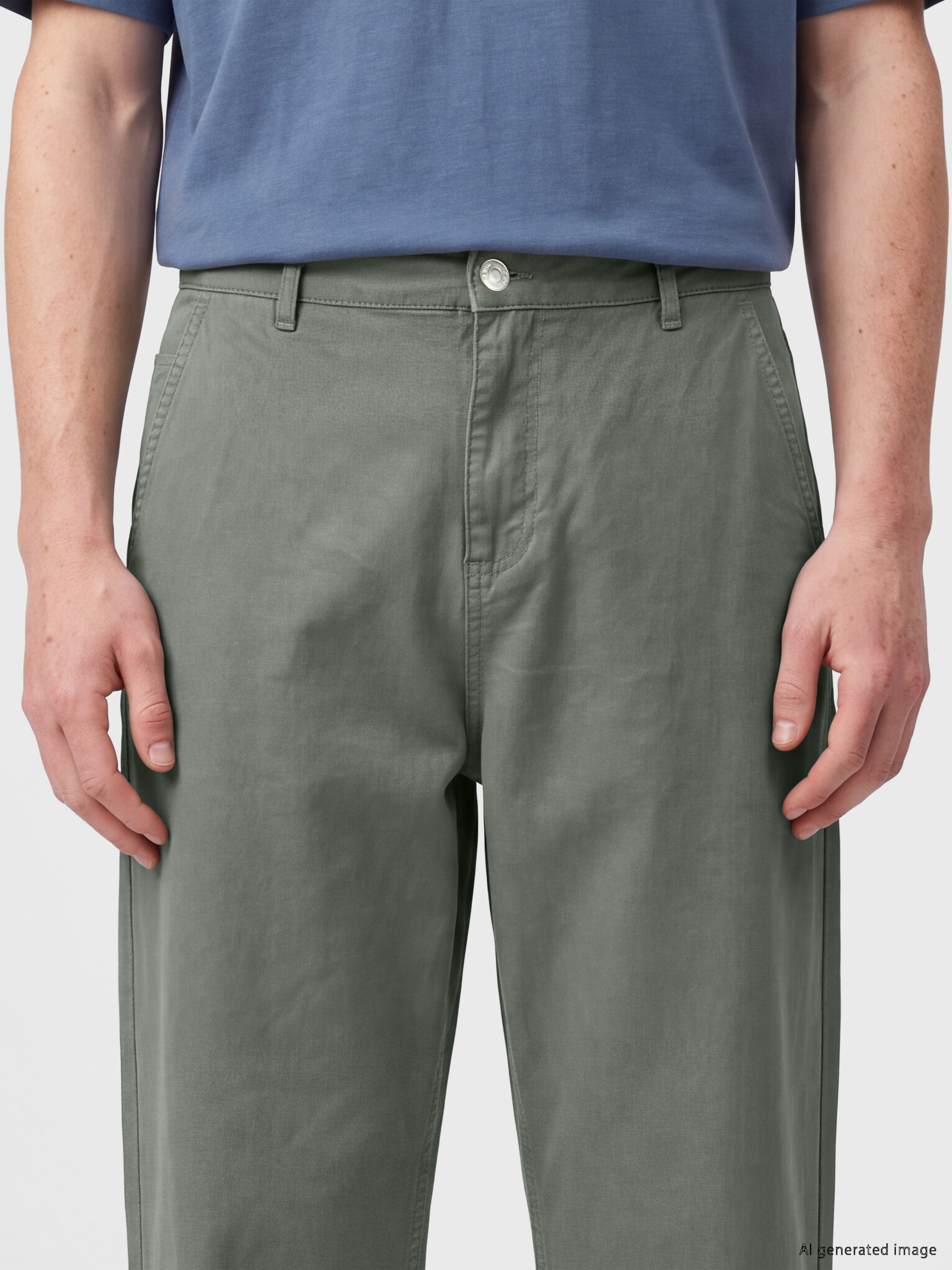 XSIDE Relax Fit Gabardin Erkek Pantolon görsel 3