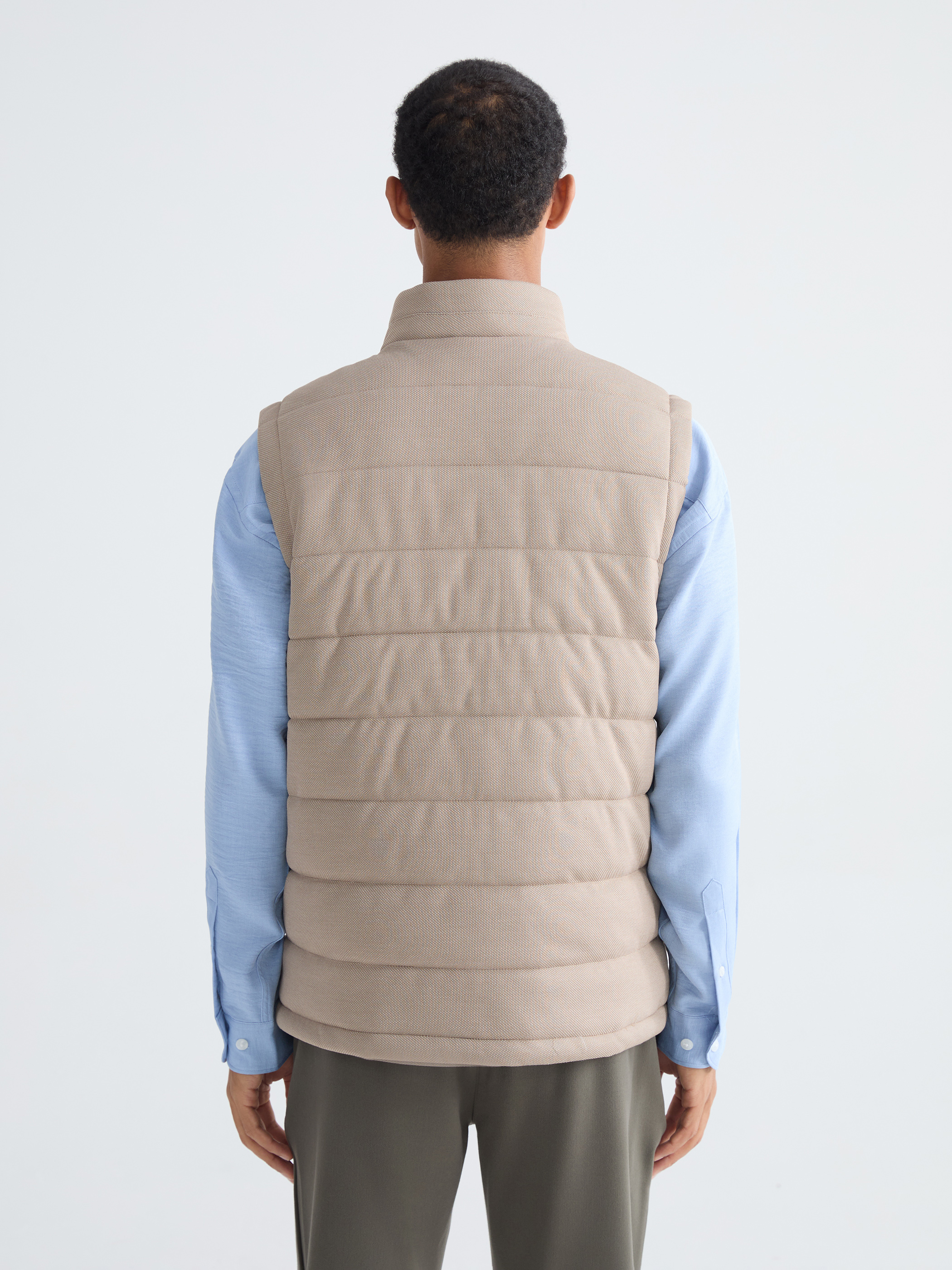 LCW Vision Slim Fit Dik Yaka Erkek Şişme Yelek görsel 5