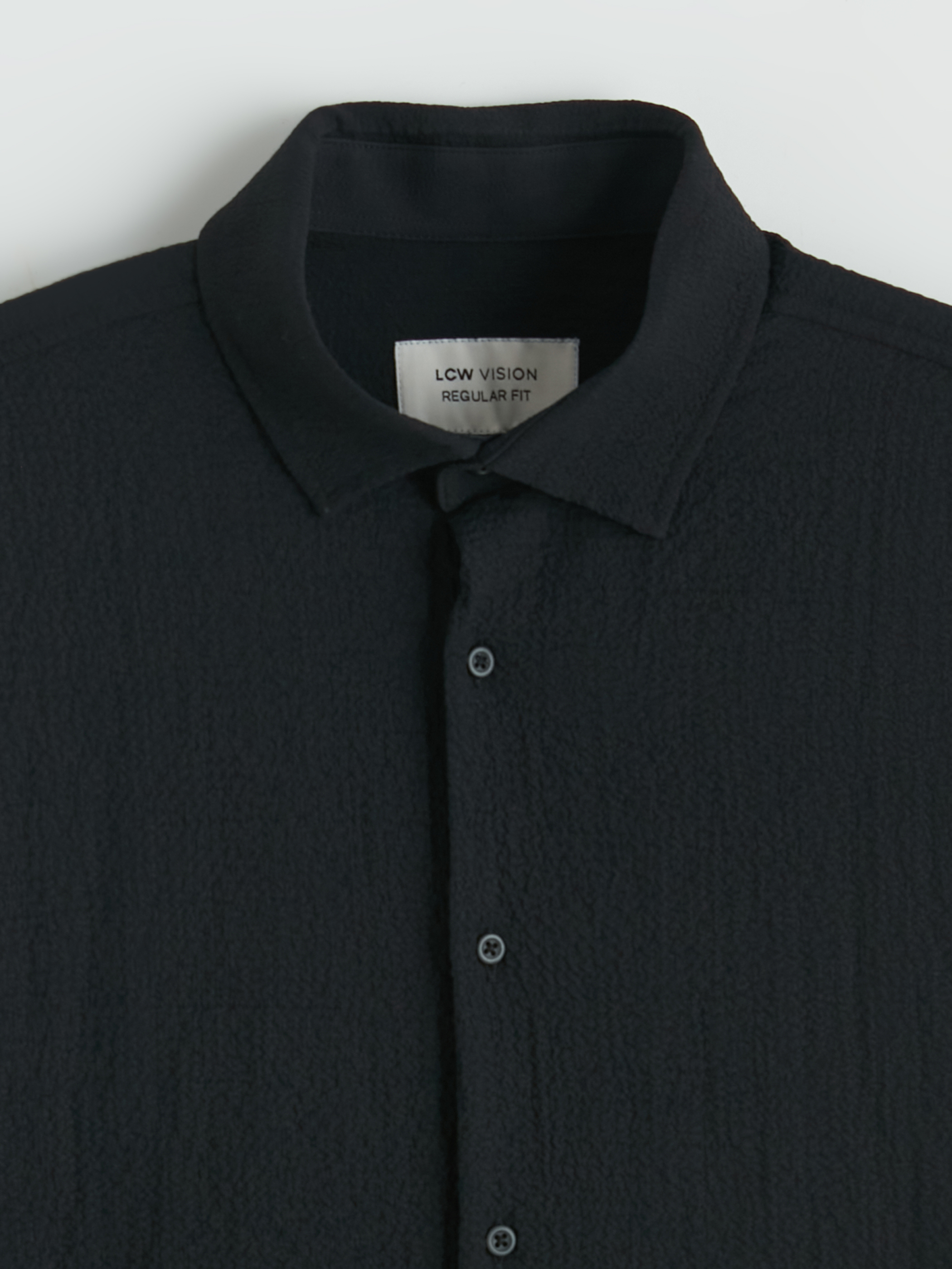 LCW Vision Regular Fit Kısa Kollu Erkek Gömlek görsel 7