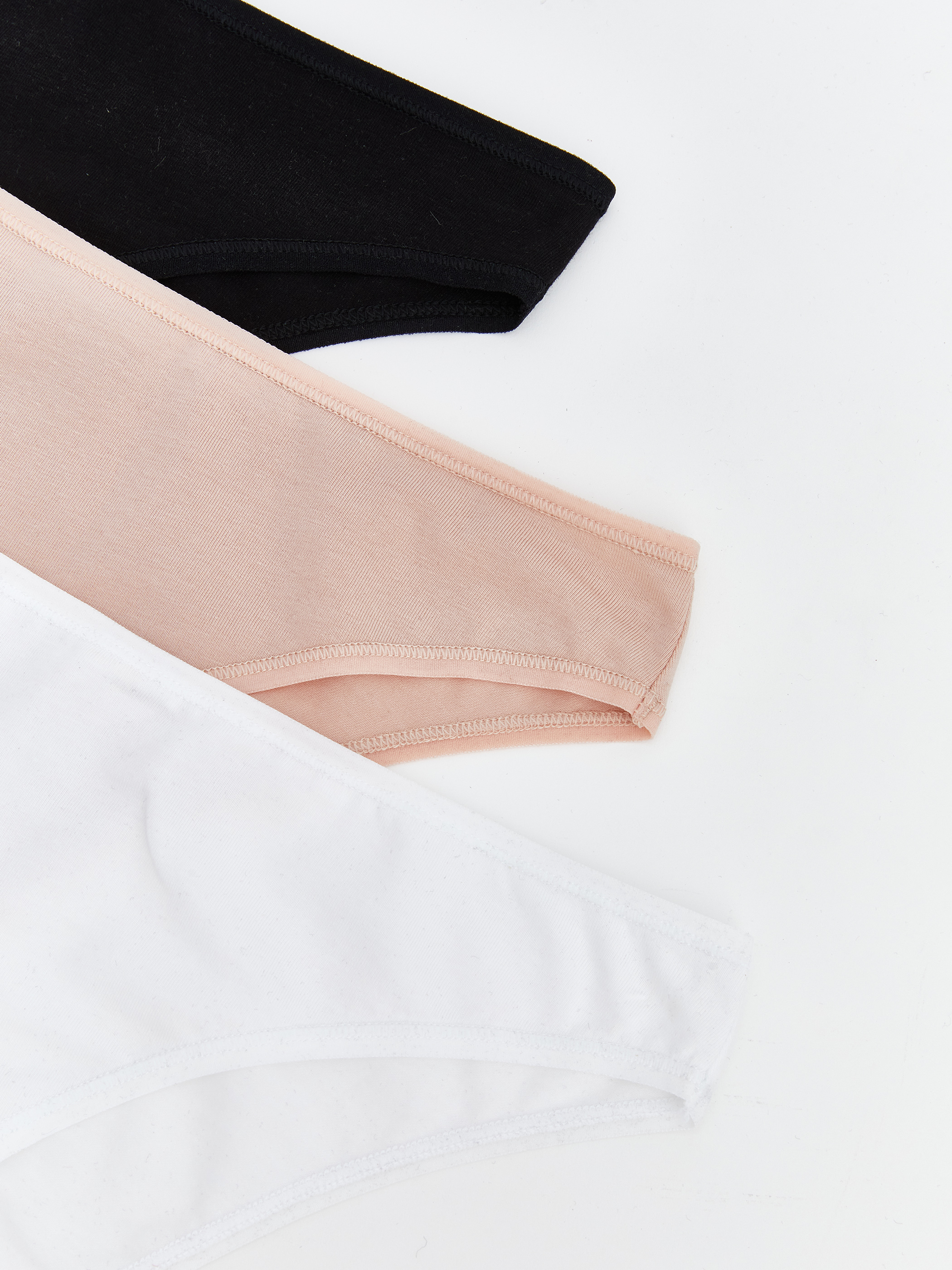 LCW DREAM Düz Brazilian Külot 3'lü görsel 4