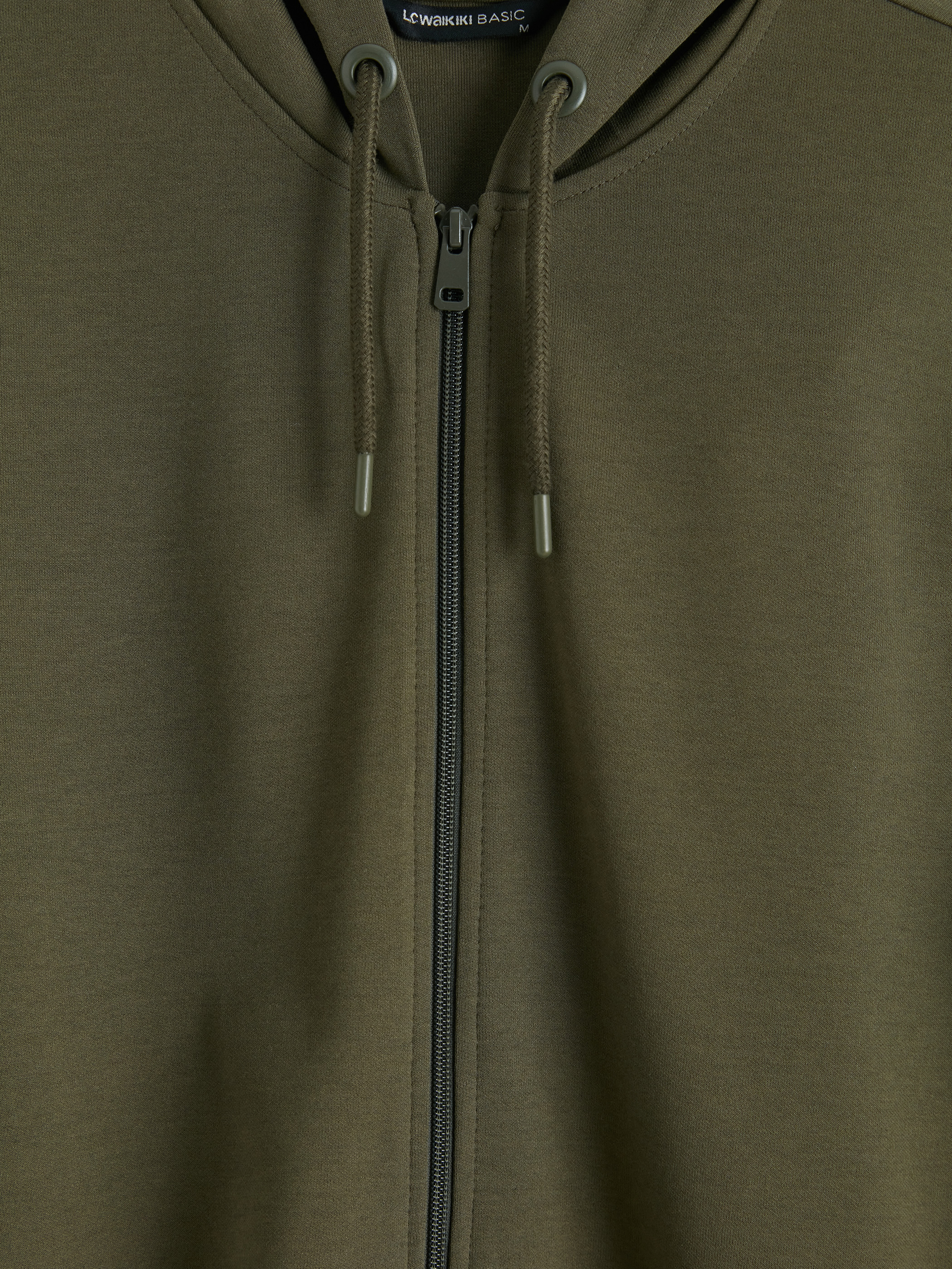 LCWAIKIKI Basic Erkek Fermuarlı Sweatshirt görsel 6