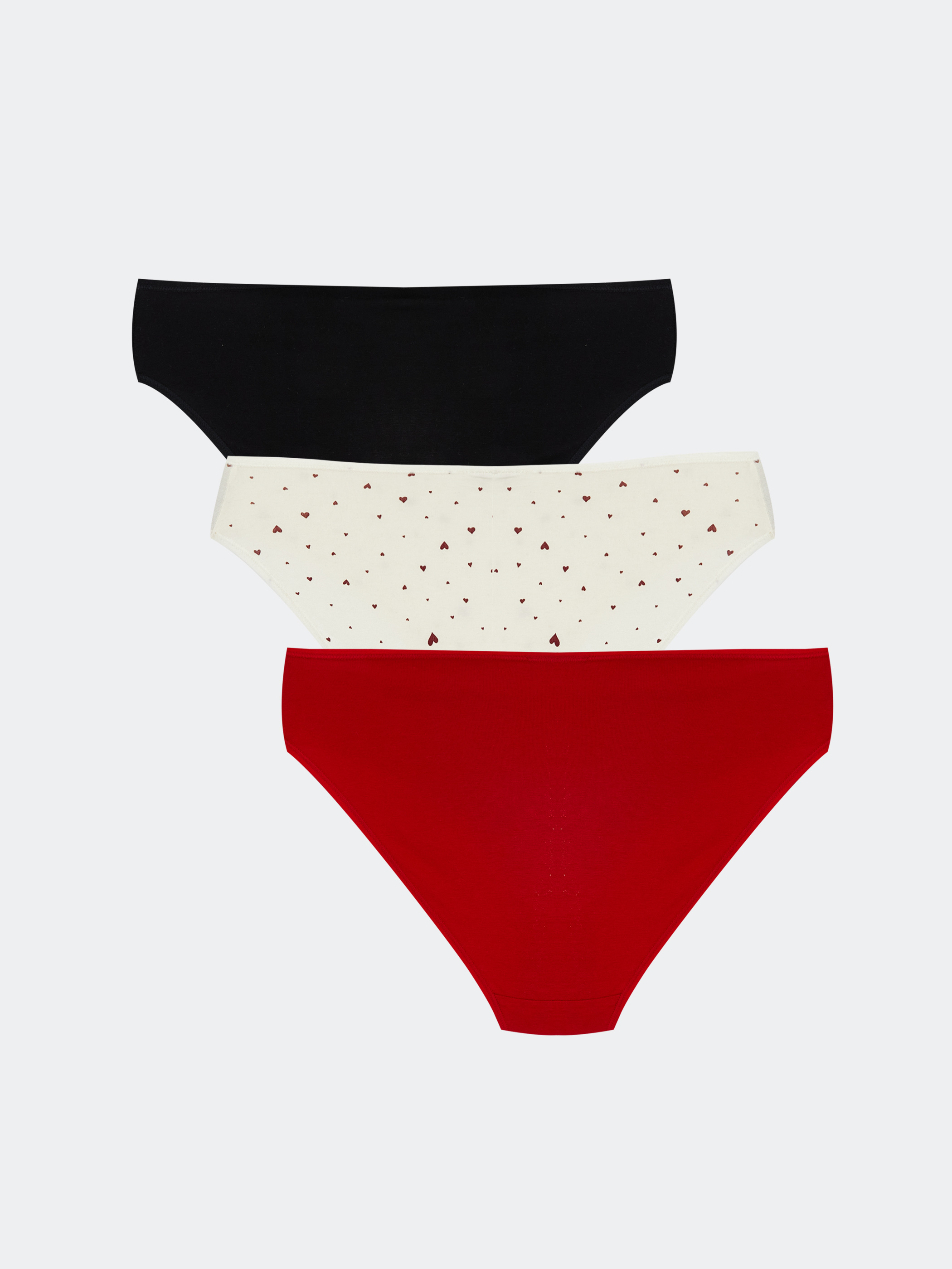 LCW DREAM Baskılı Bikini Külot 3'lü görsel 2