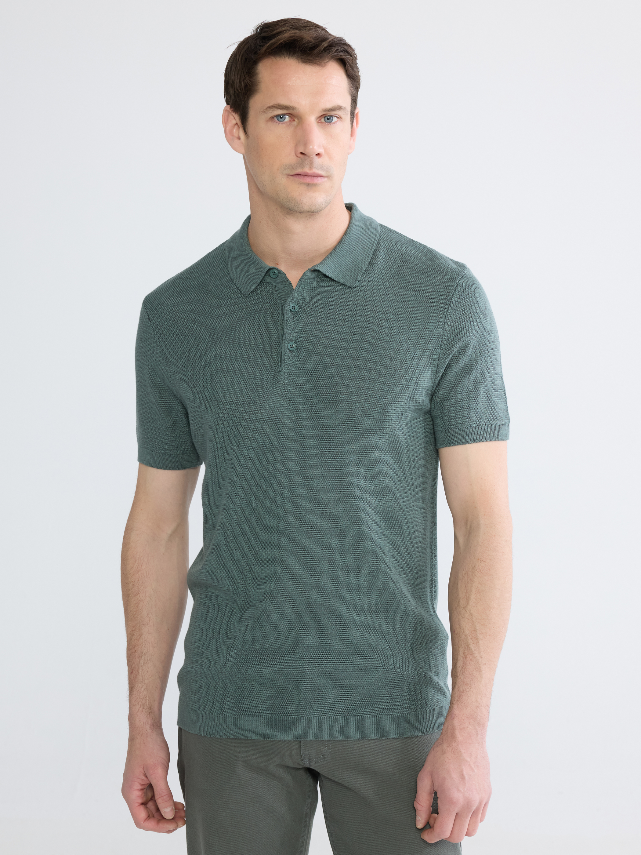 LCWAIKIKI Classic Polo Yaka Erkek Triko Tişört