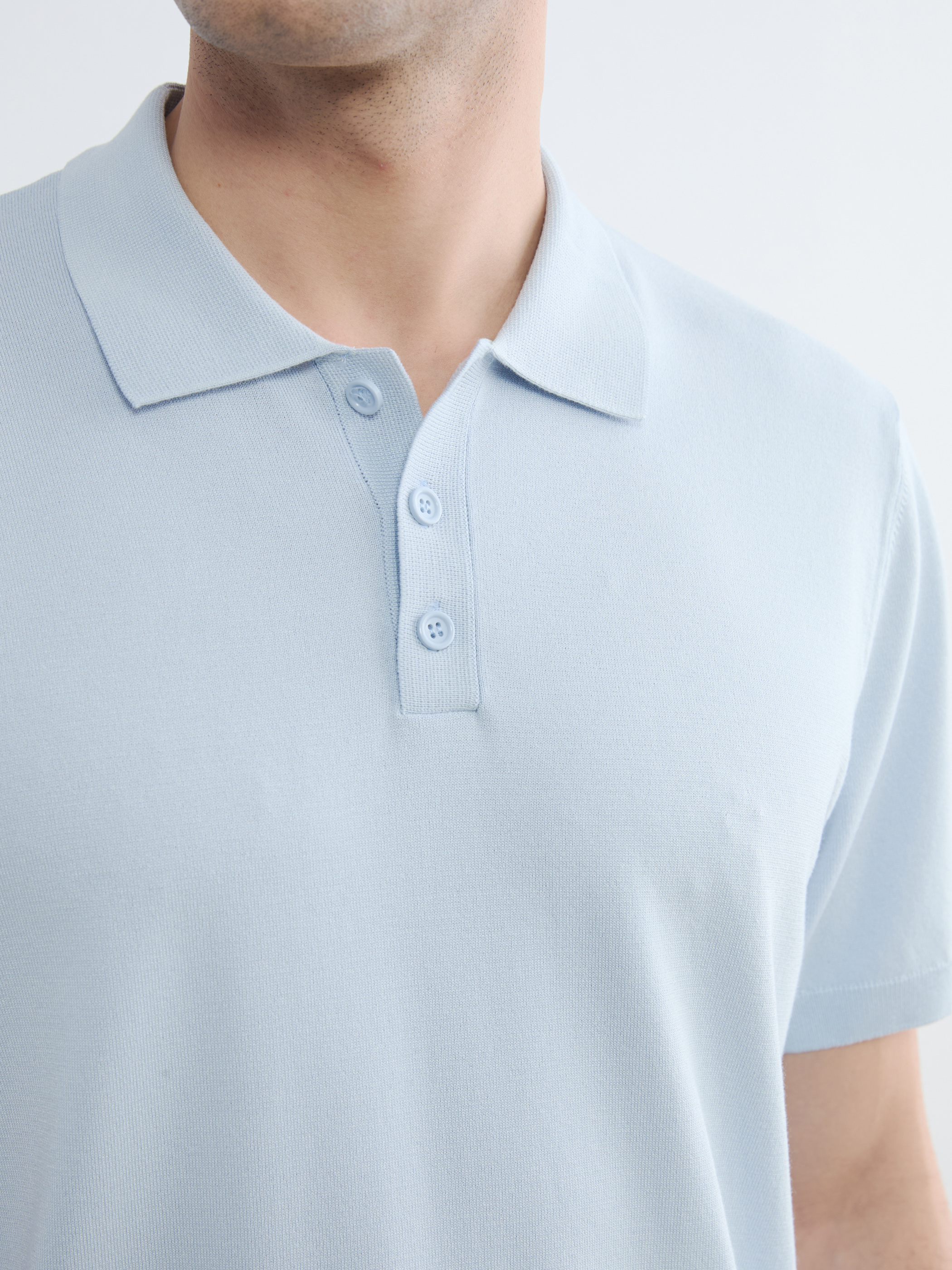 LCWAIKIKI Classic Polo Yaka Erkek Triko Tişört görsel 3