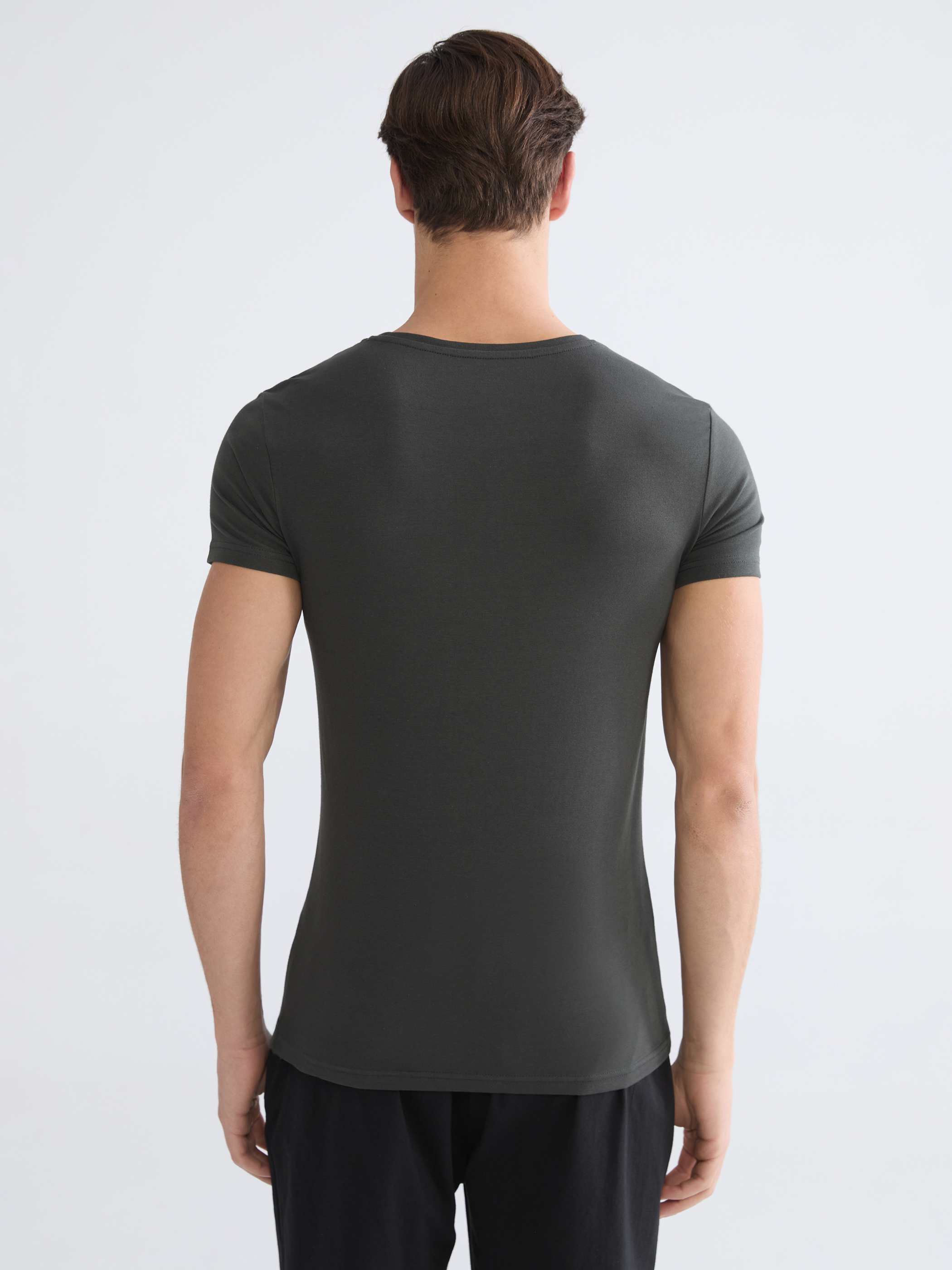 LC WAIKIKI Süper Slim Fit Esnek Kumaş Tişört /01 görsel 4