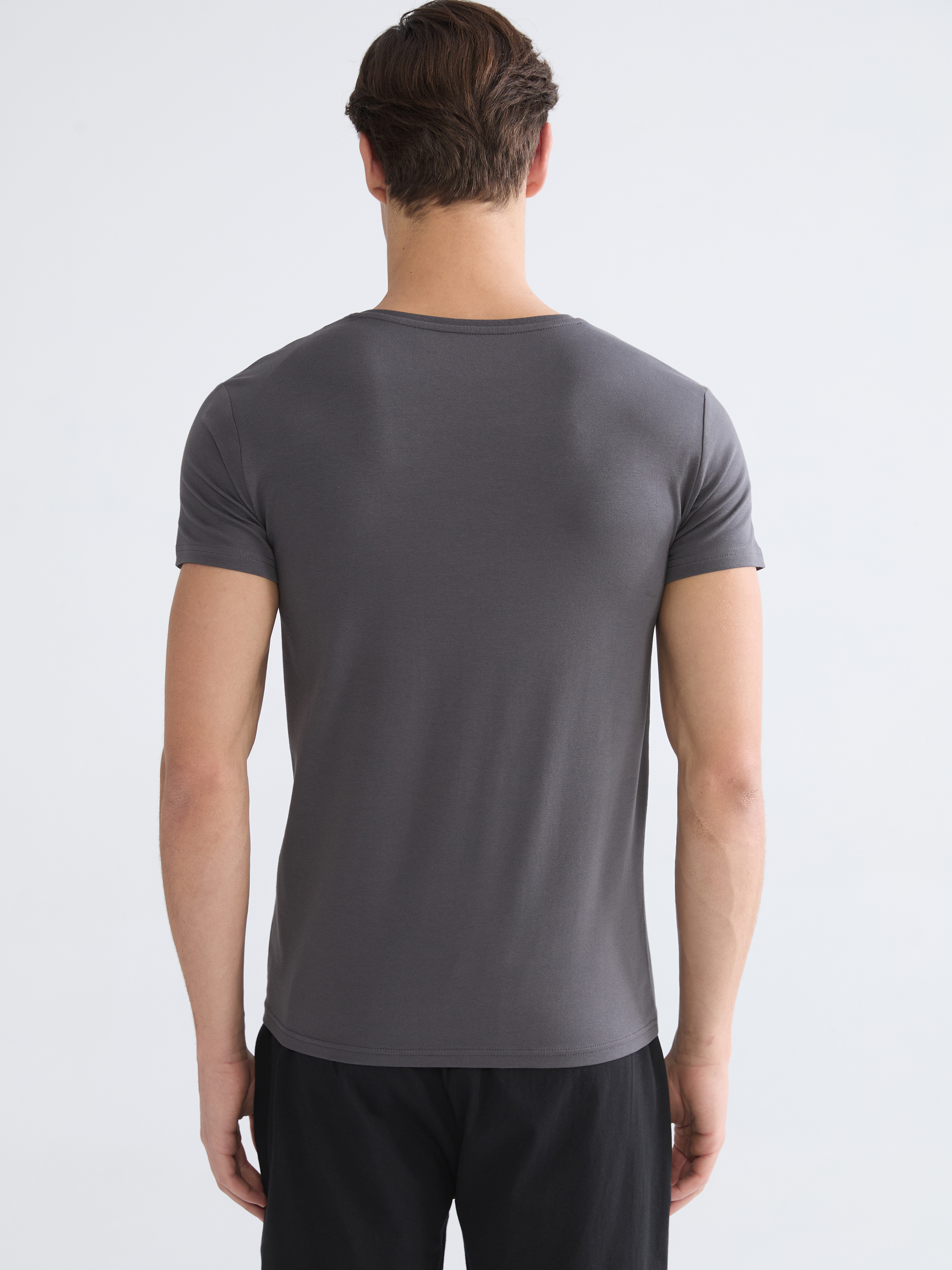 LC WAIKIKI Süper Slim Fit Esnek Kumaş Tişört /01 görsel 4