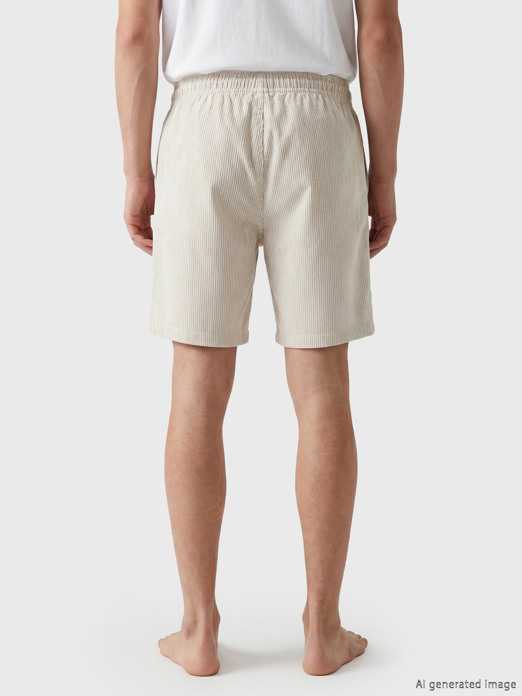 LC WAIKIKI Standart Kalıp Erkek Pijama Alt Şort görsel 4