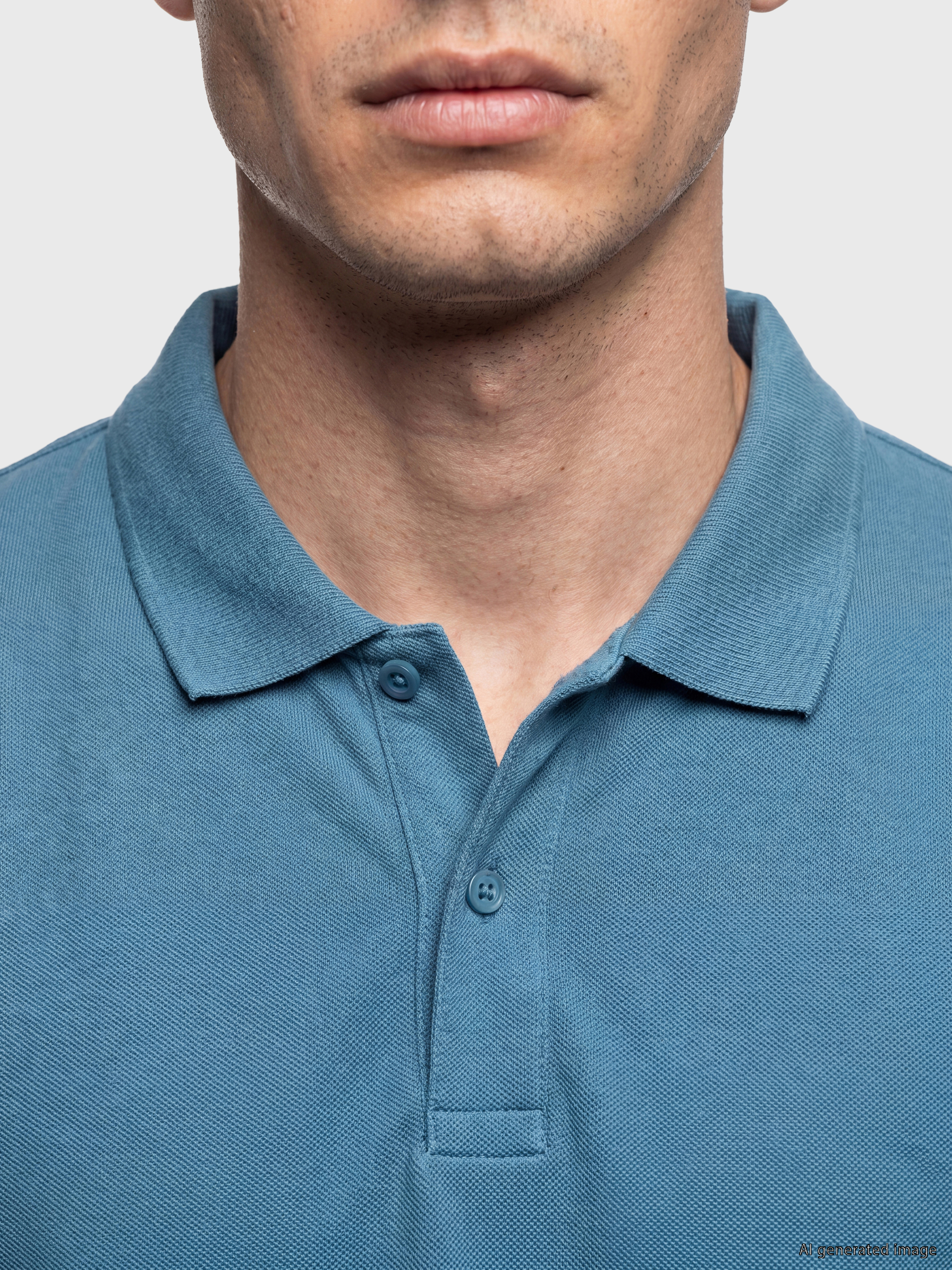 LCWAIKIKI Classic Polo Yaka Pike Erkek Tişört görsel 3