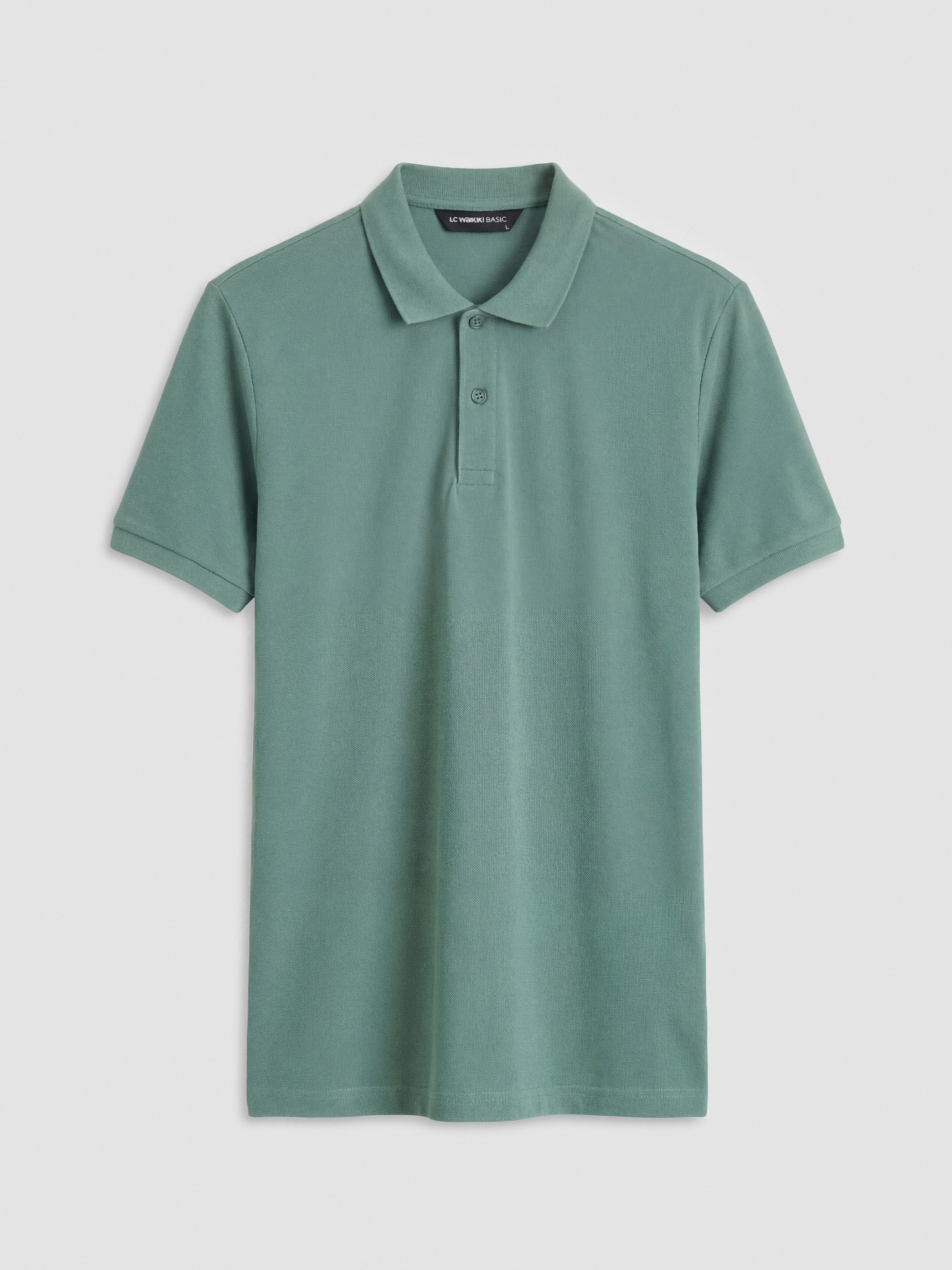 LCWAIKIKI Classic Polo Yaka Erkek Pike Tişört görsel 5