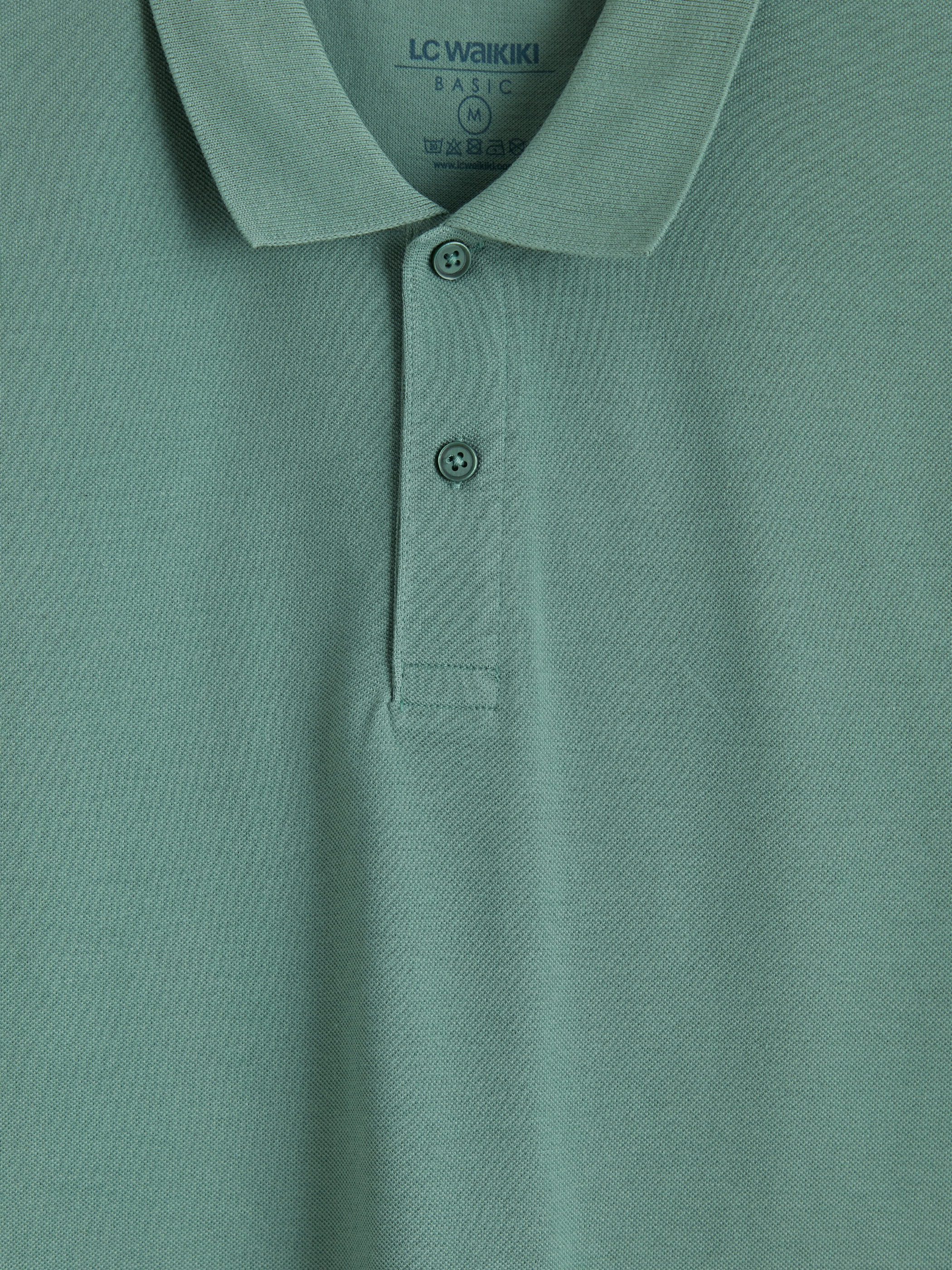 LCWAIKIKI Classic Polo Yaka Erkek Pike Tişört görsel 7
