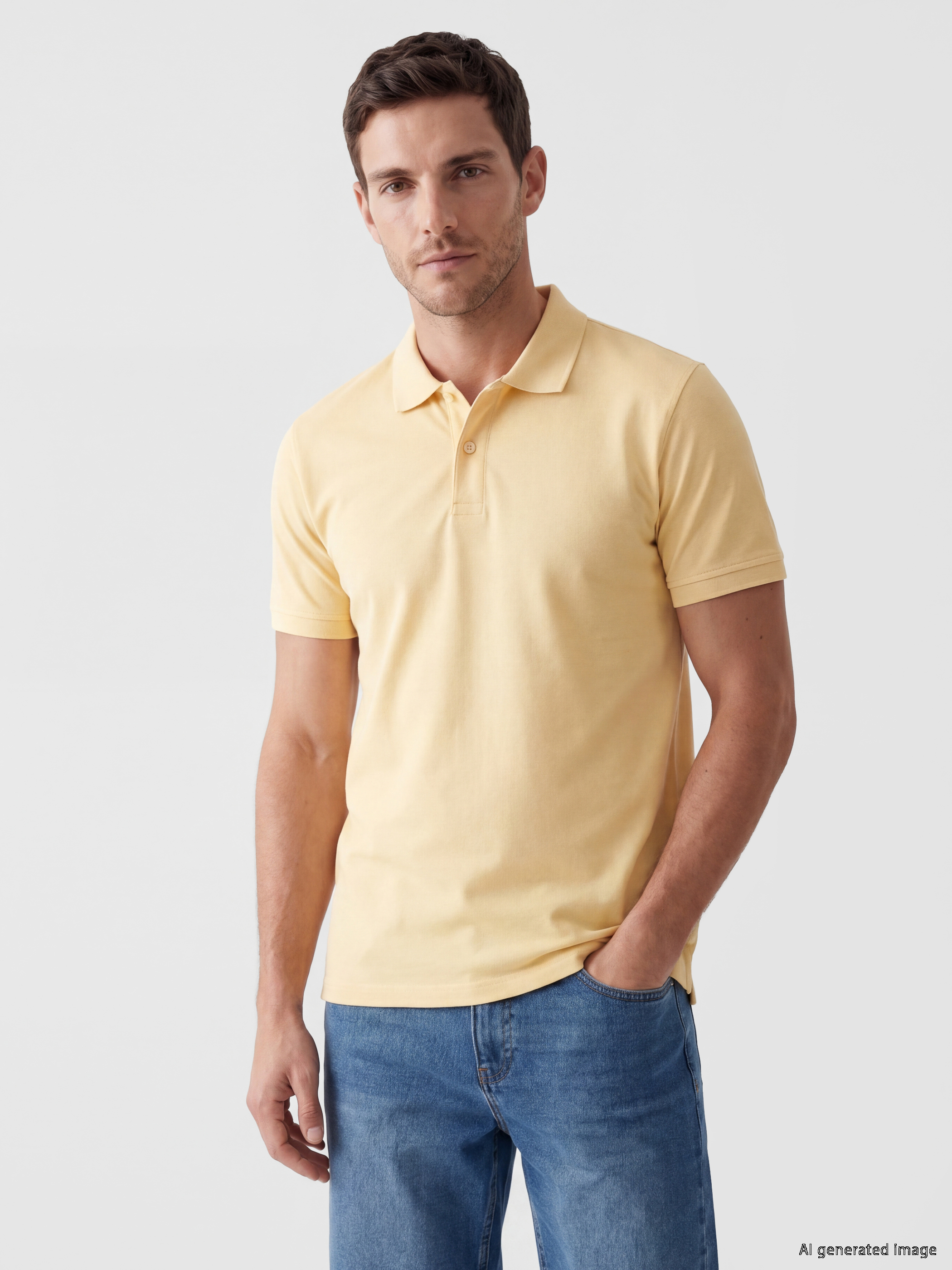 LCWAIKIKI Classic Polo Yaka Pike Erkek Tişört