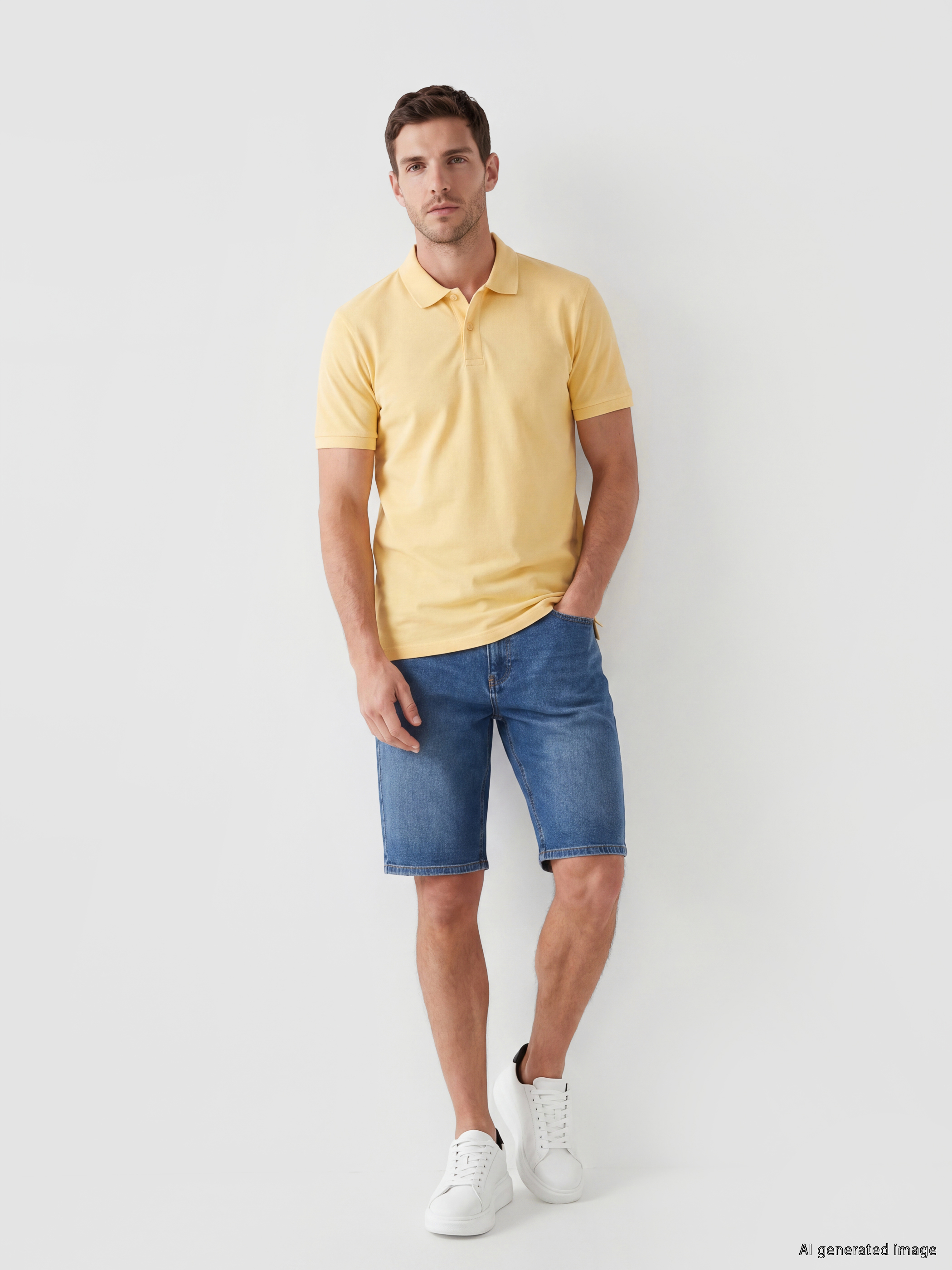 LCWAIKIKI Classic Polo Yaka Pike Erkek Tişört görsel 2