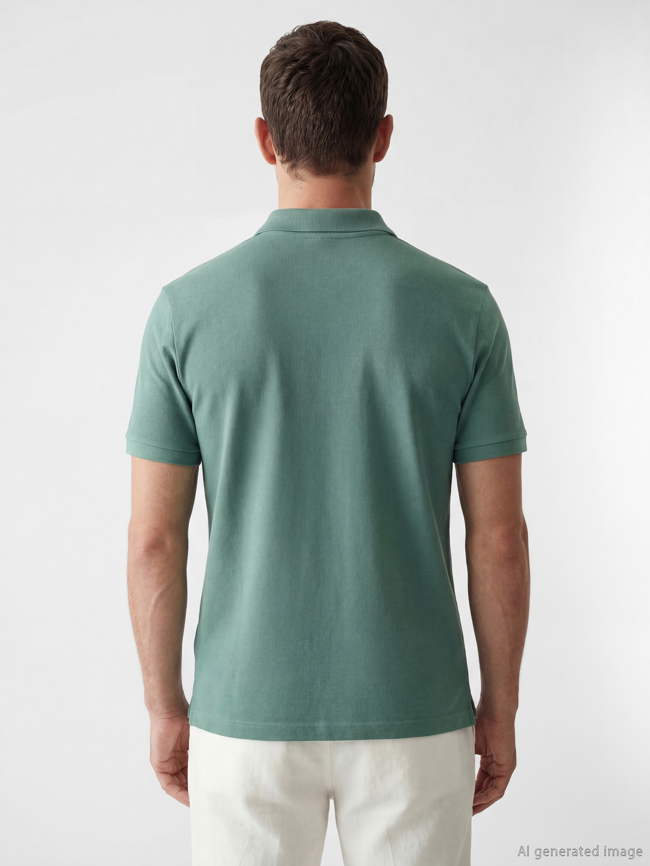 LCWAIKIKI Classic Polo Yaka Erkek Pike Tişört görsel 4