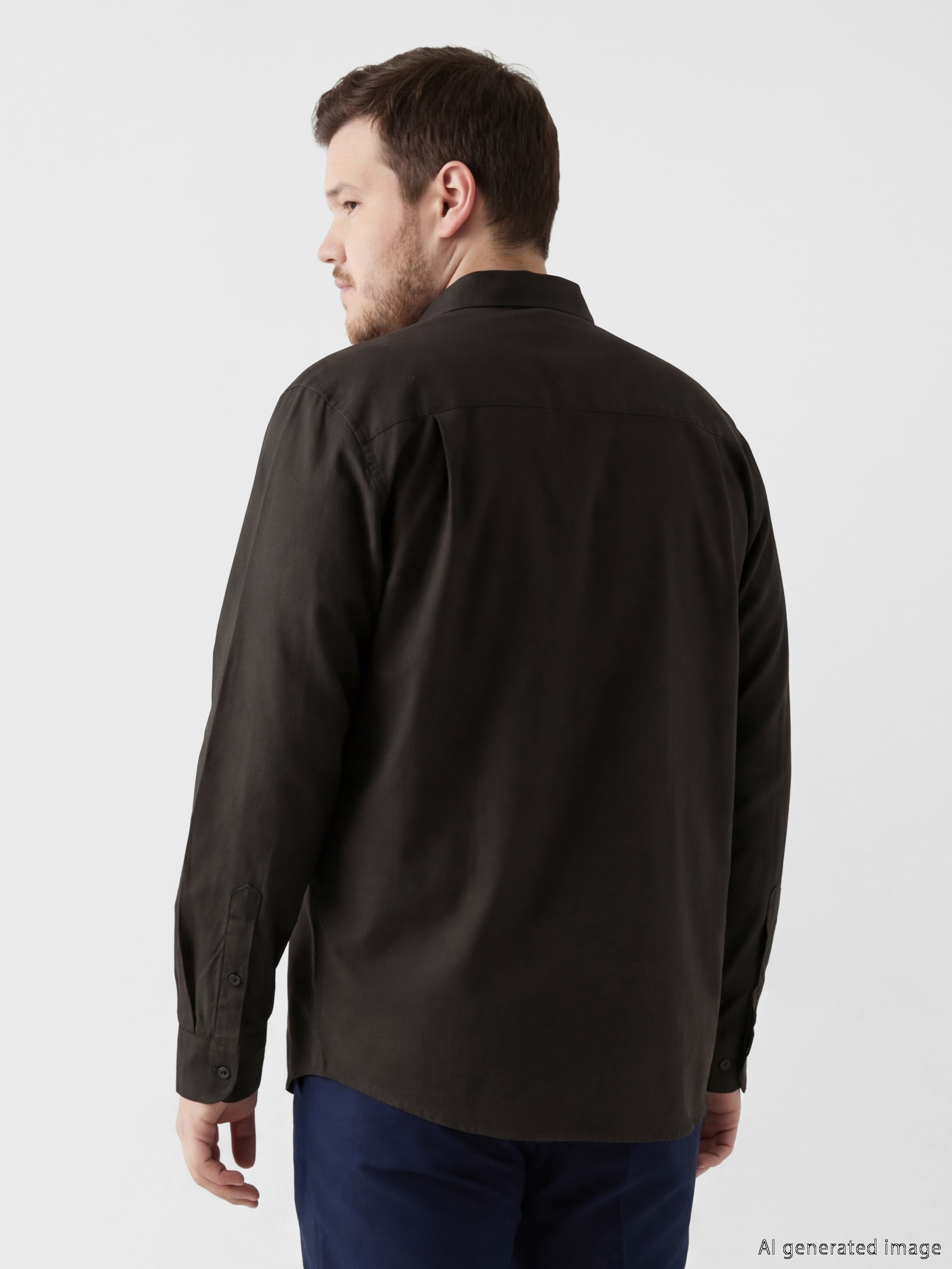 LCWAIKIKI Classic Regular Fit Oxford Erkek Gömlek görsel 3