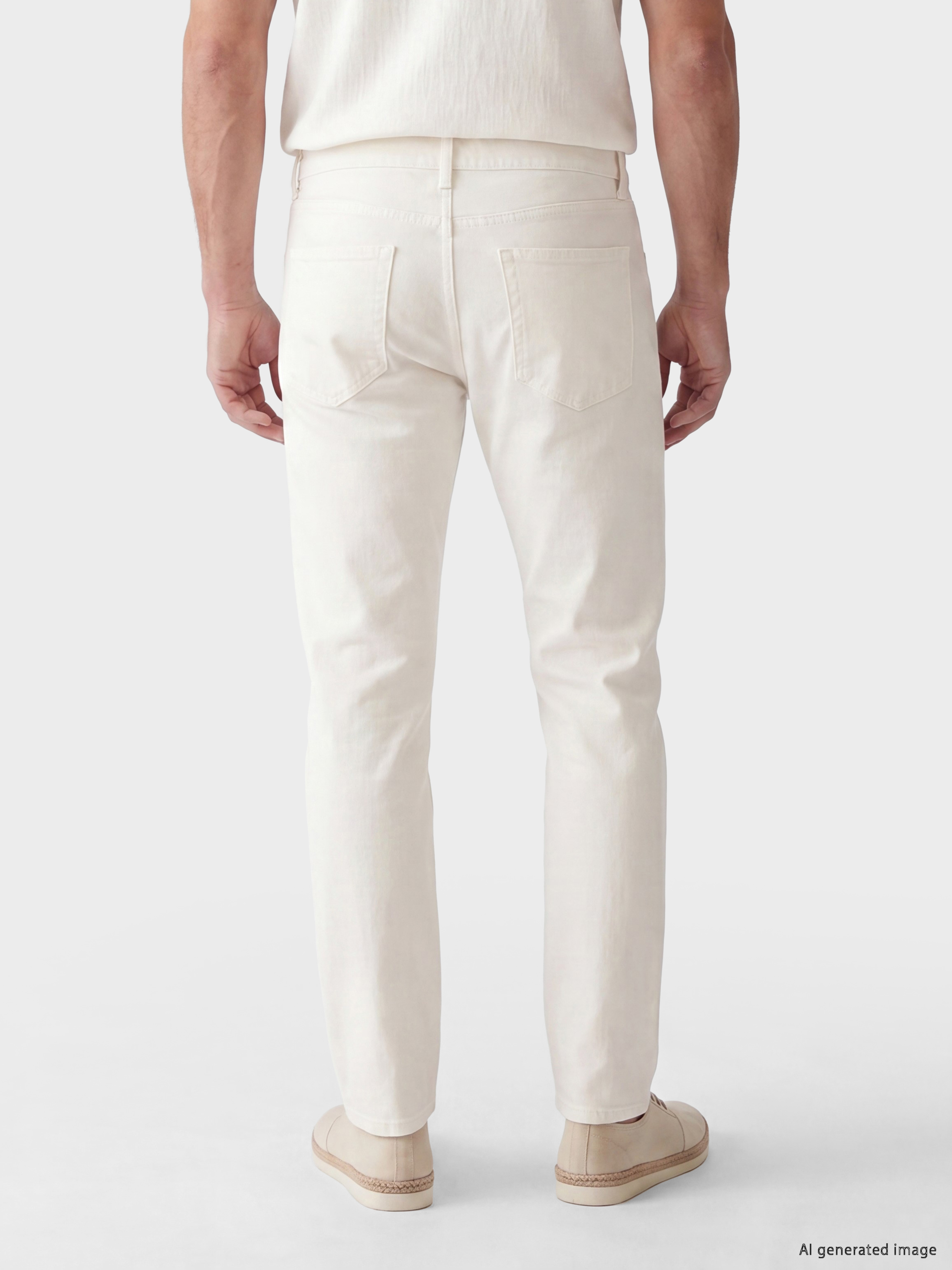 LCWAIKIKI Classic Slim Fit Erkek Chino Pantolon görsel 3
