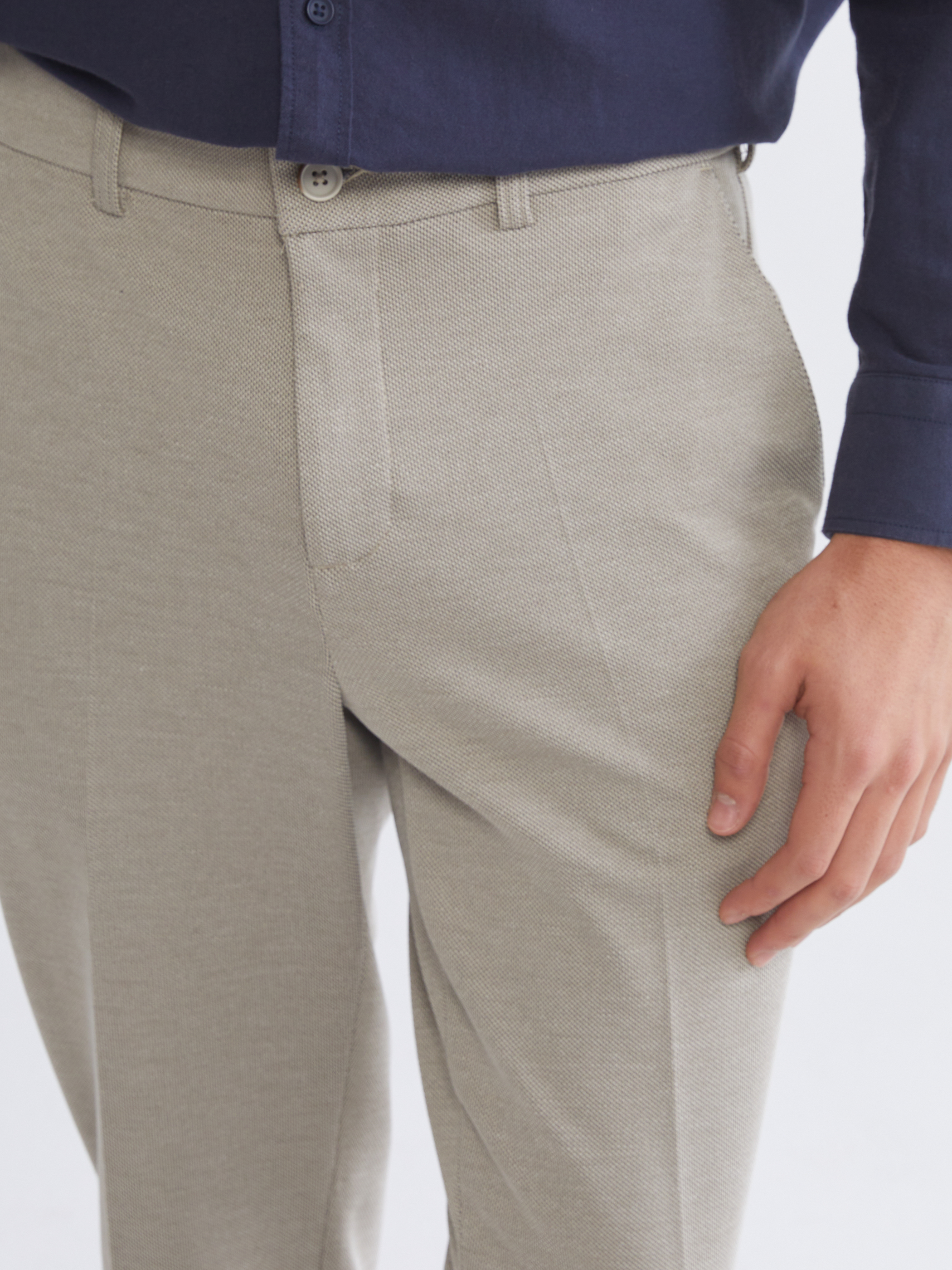 LCWAIKIKI Classic Dar Kalıp Erkek Chino Pantolon görsel 3
