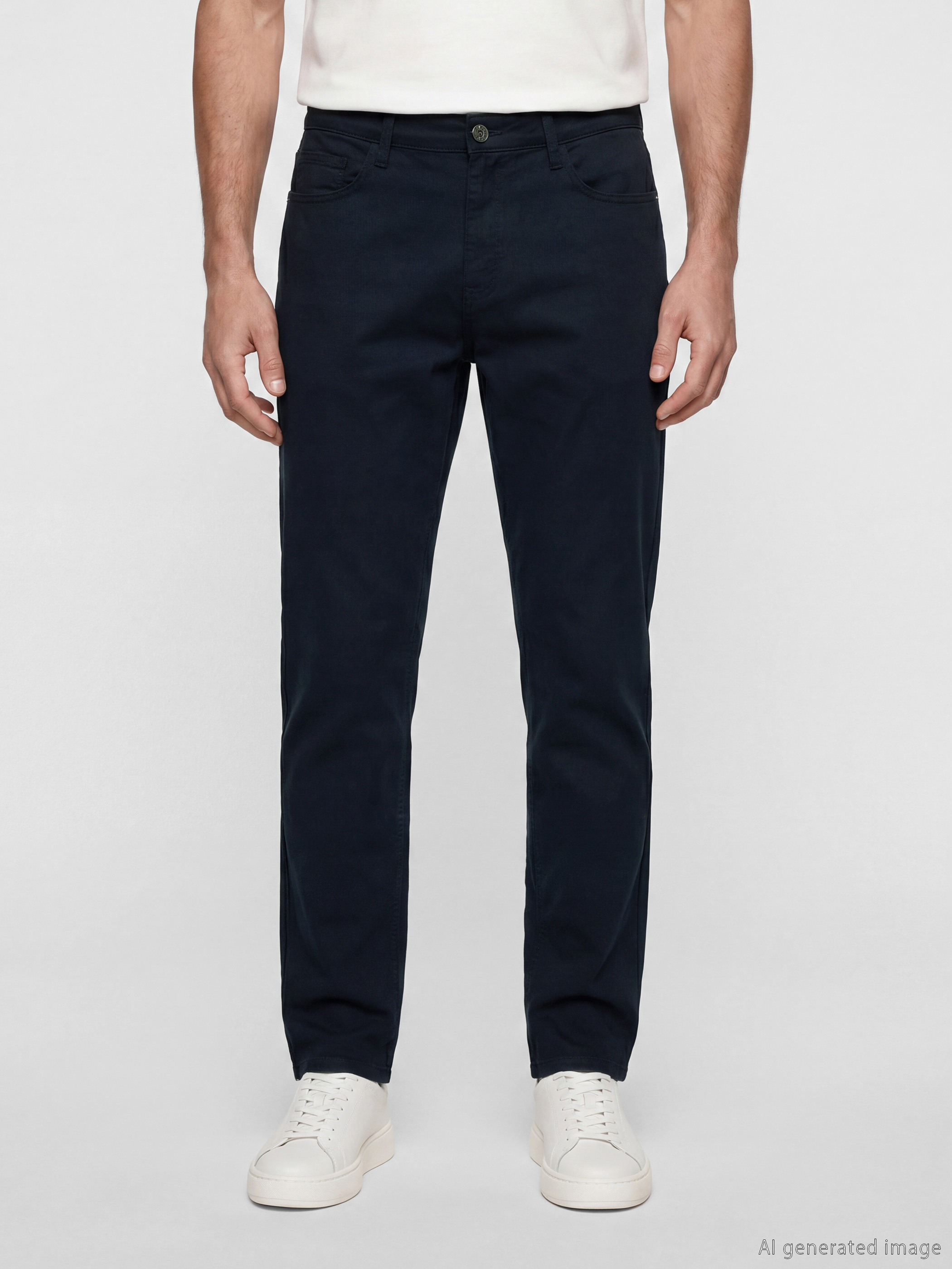 LCWAIKIKI Classic Regular Fit Gabardin Erkek Chino Pantolon görsel 2