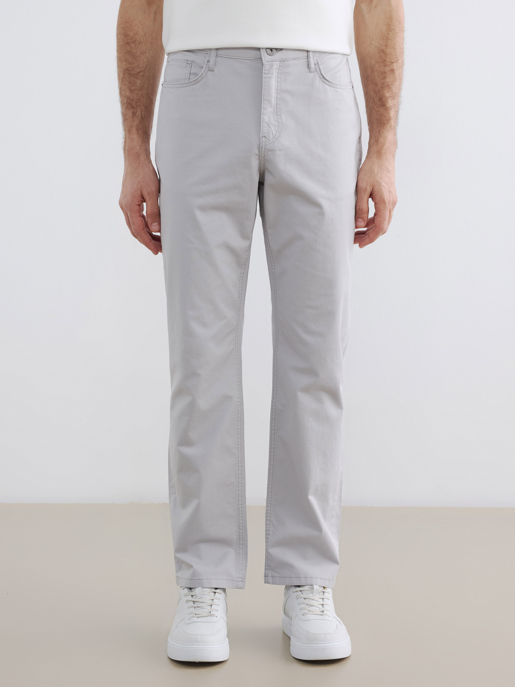 LCWAIKIKI Classic Regular Fit Gabardin Erkek Chino Pantolon görsel 2