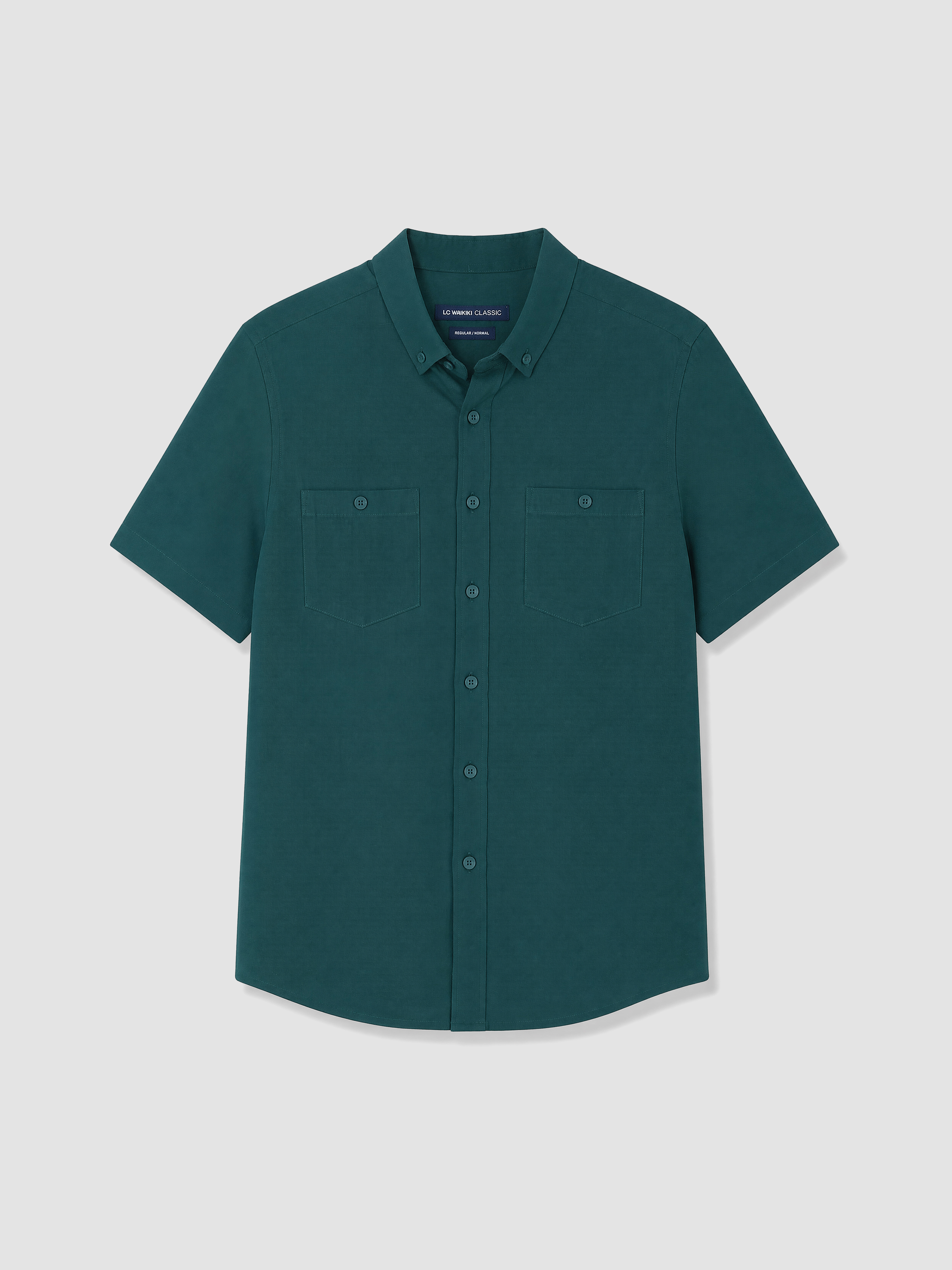 LCWAIKIKI Classic Regular Fit Poplin Erkek Gömlek görsel 4