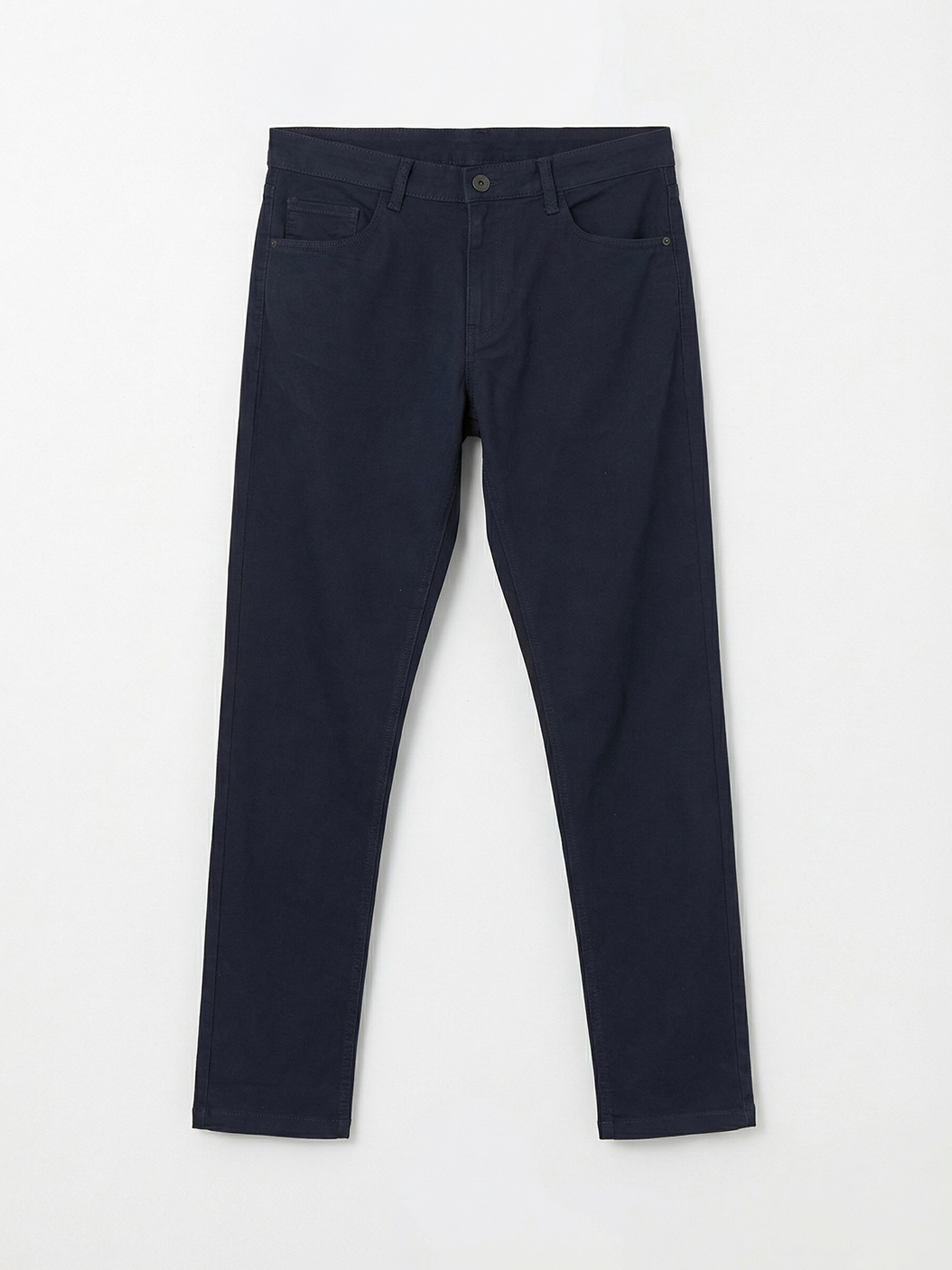 LCWAIKIKI Classic Dar Kalıp Gabardin Erkek Chino Pantolon görsel 5