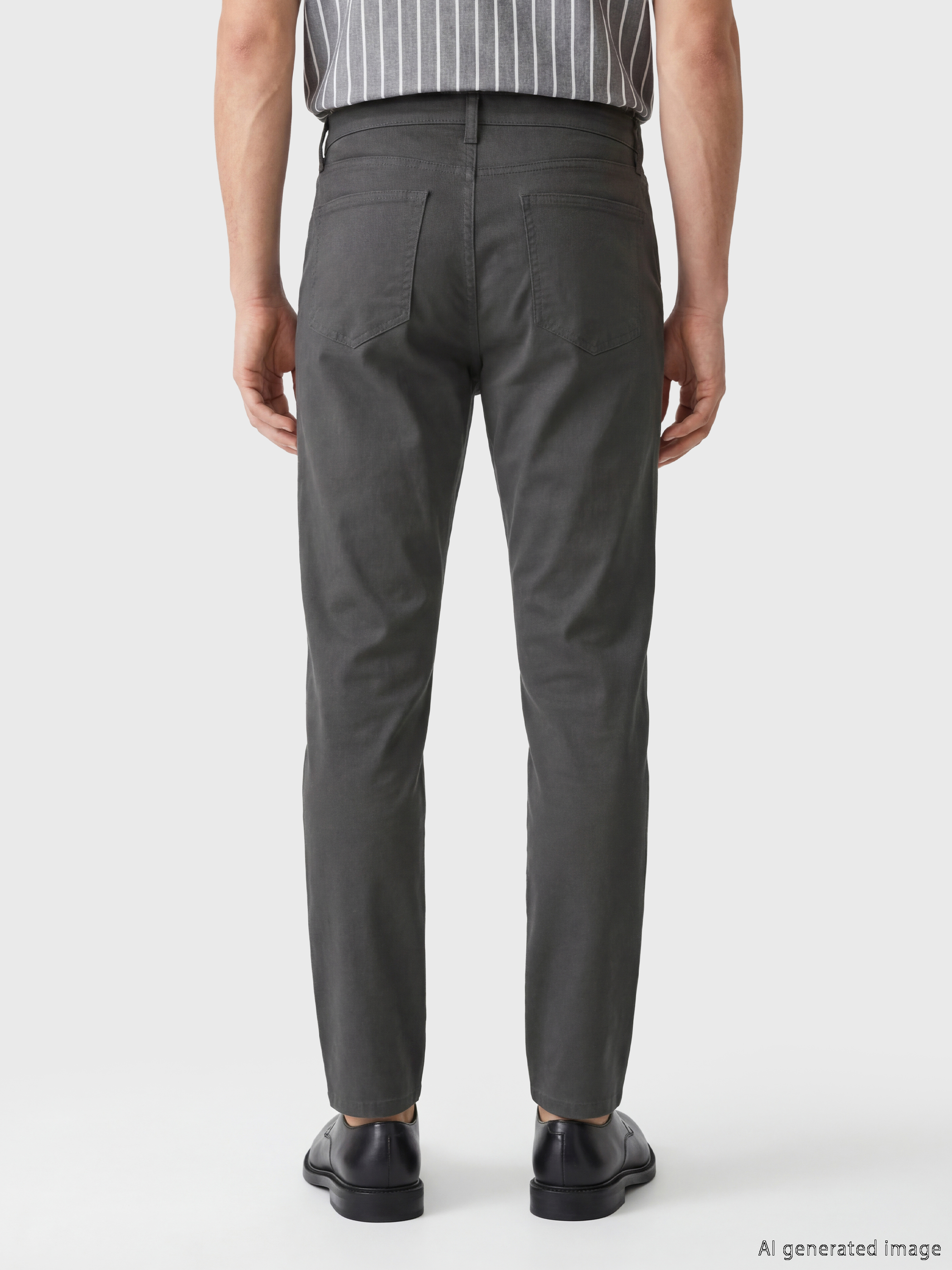 LCWAIKIKI Classic Dar Kalıp Gabardin Erkek Chino Pantolon görsel 3