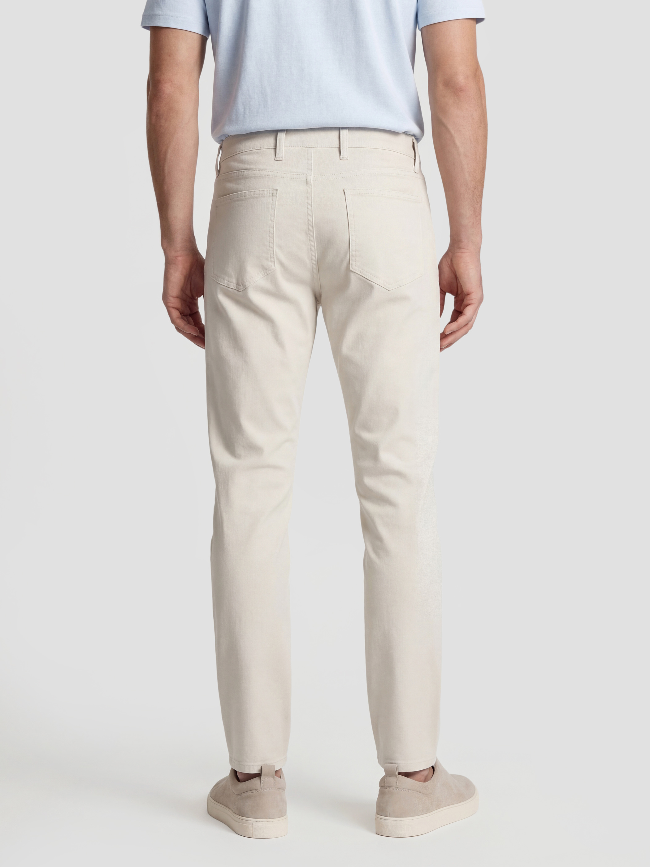 LCWAIKIKI Classic Dar Kalıp Gabardin Erkek Chino Pantolon görsel 4