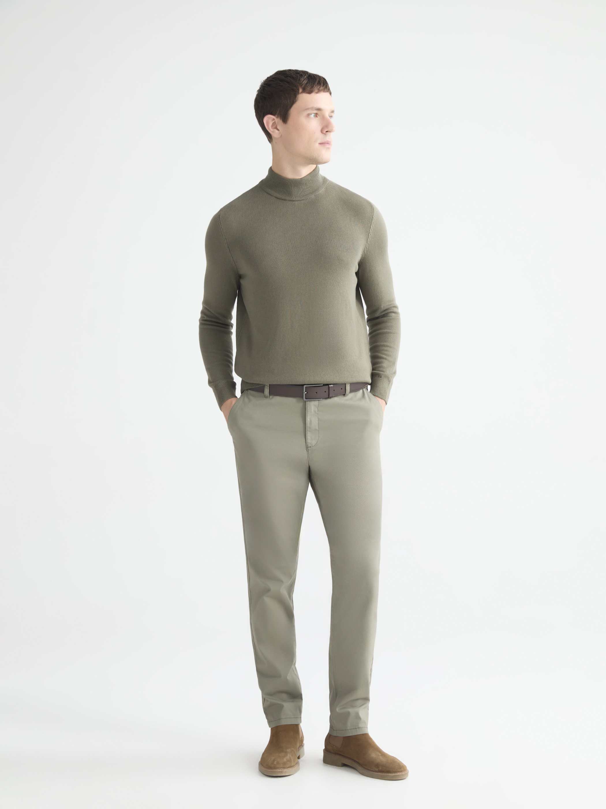 LCWAIKIKI Classic Slim Fit Gabardin Erkek Chino Pantolon
