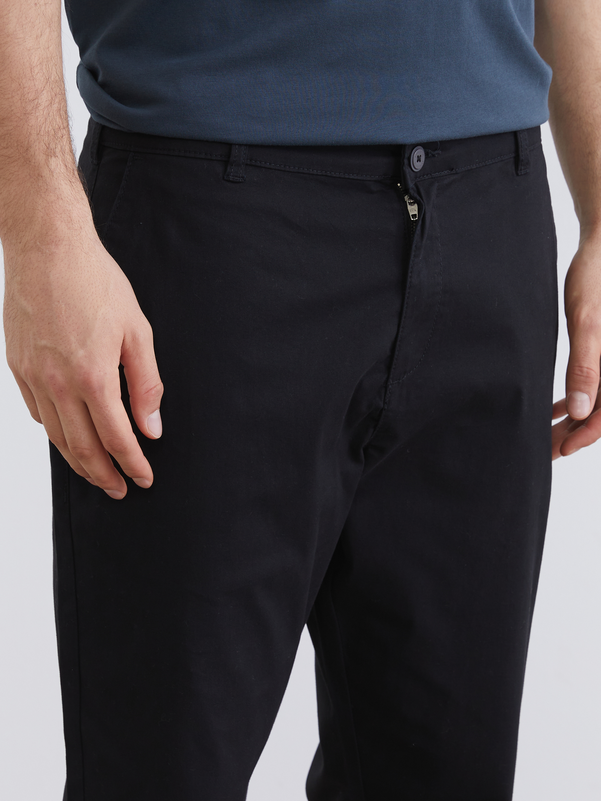 LCWAIKIKI Classic Slim Fit Gabardin Erkek Chino Pantolon görsel 3