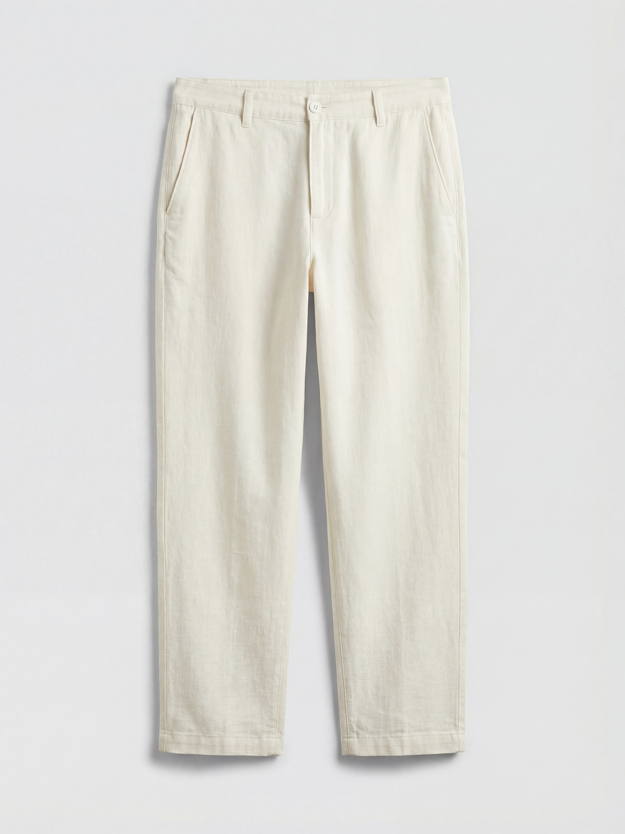 LCWAIKIKI Classic Regular Fit Keten Karışımlı Erkek Chino Pantolon görsel 5