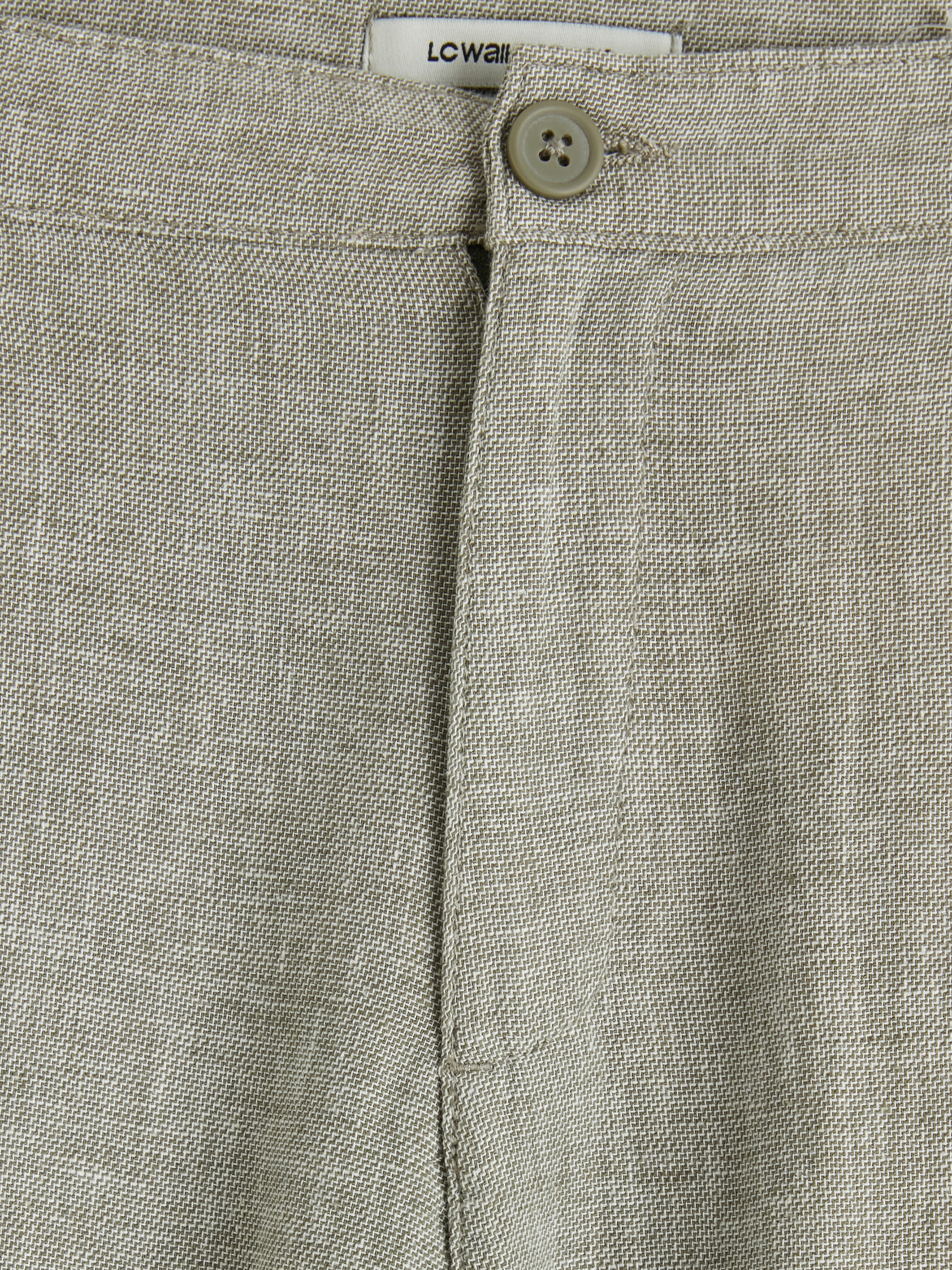 LCWAIKIKI Classic Regular Fit Keten Karışımlı Erkek Chino Pantolon görsel 4