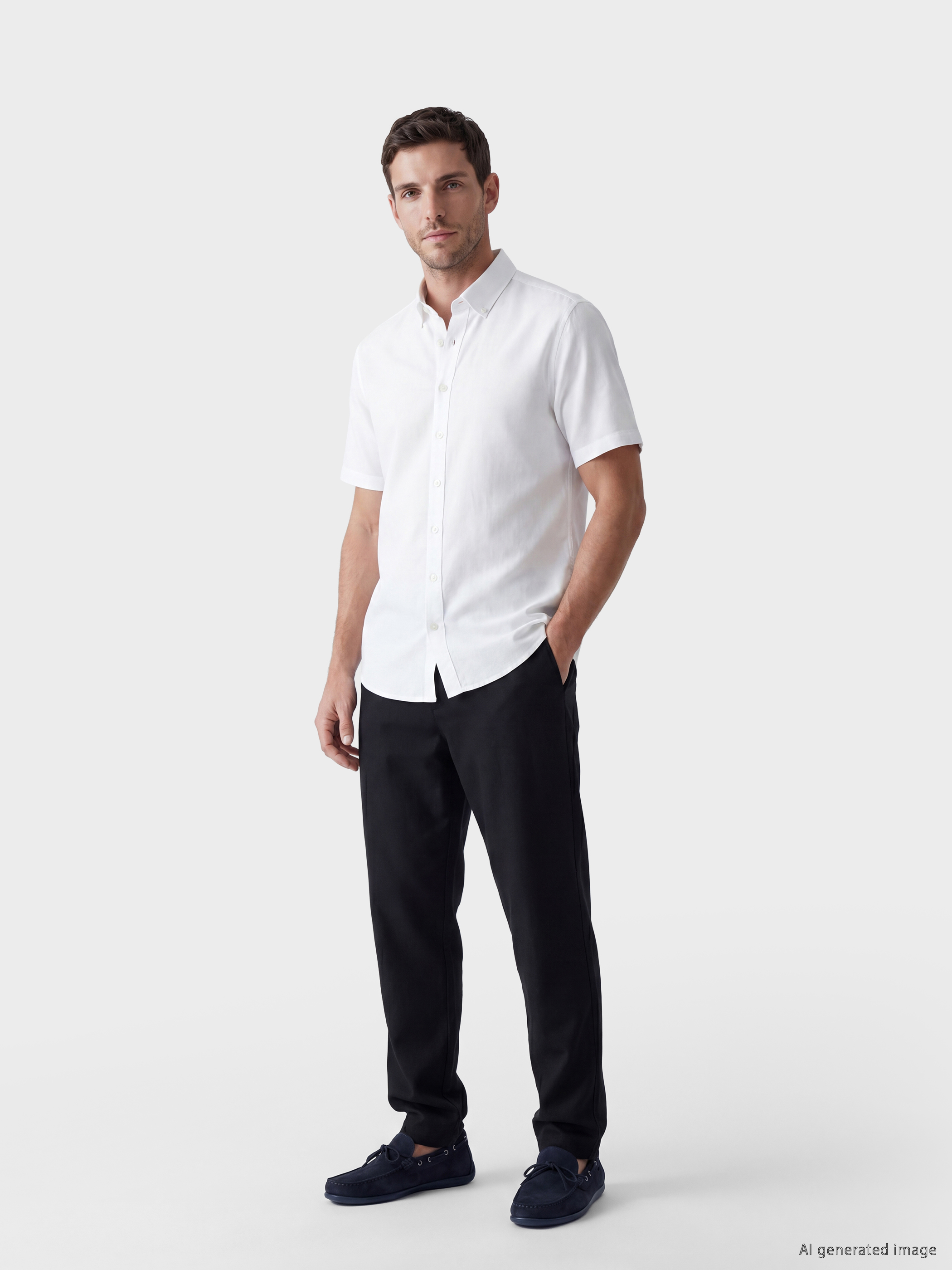 LCWAIKIKI Classic Regular Fit Keten Karışımlı Erkek Chino Pantolon