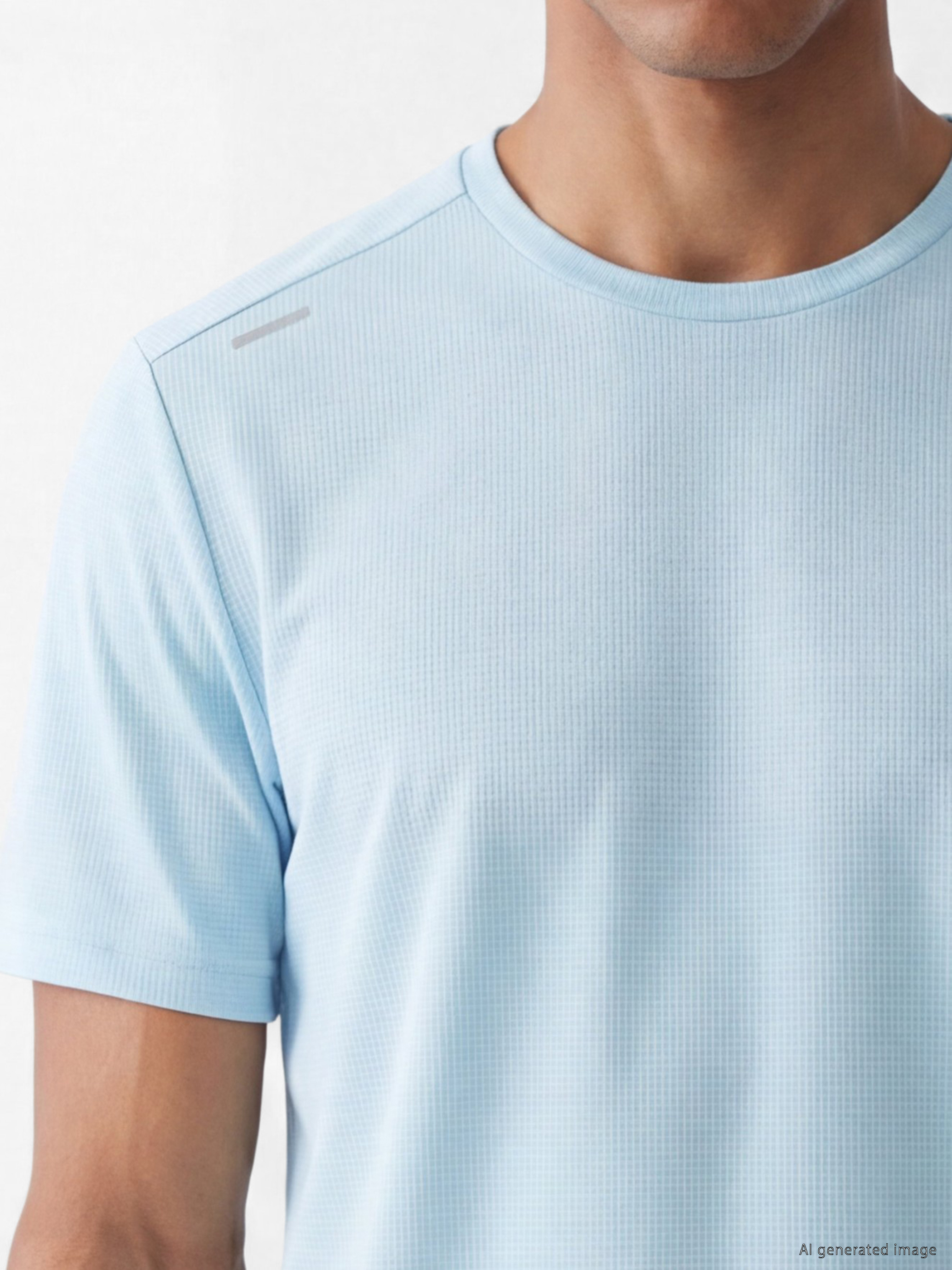 XSIDE ACTIVE Bisiklet Yaka Erkek Spor Tişört görsel 3