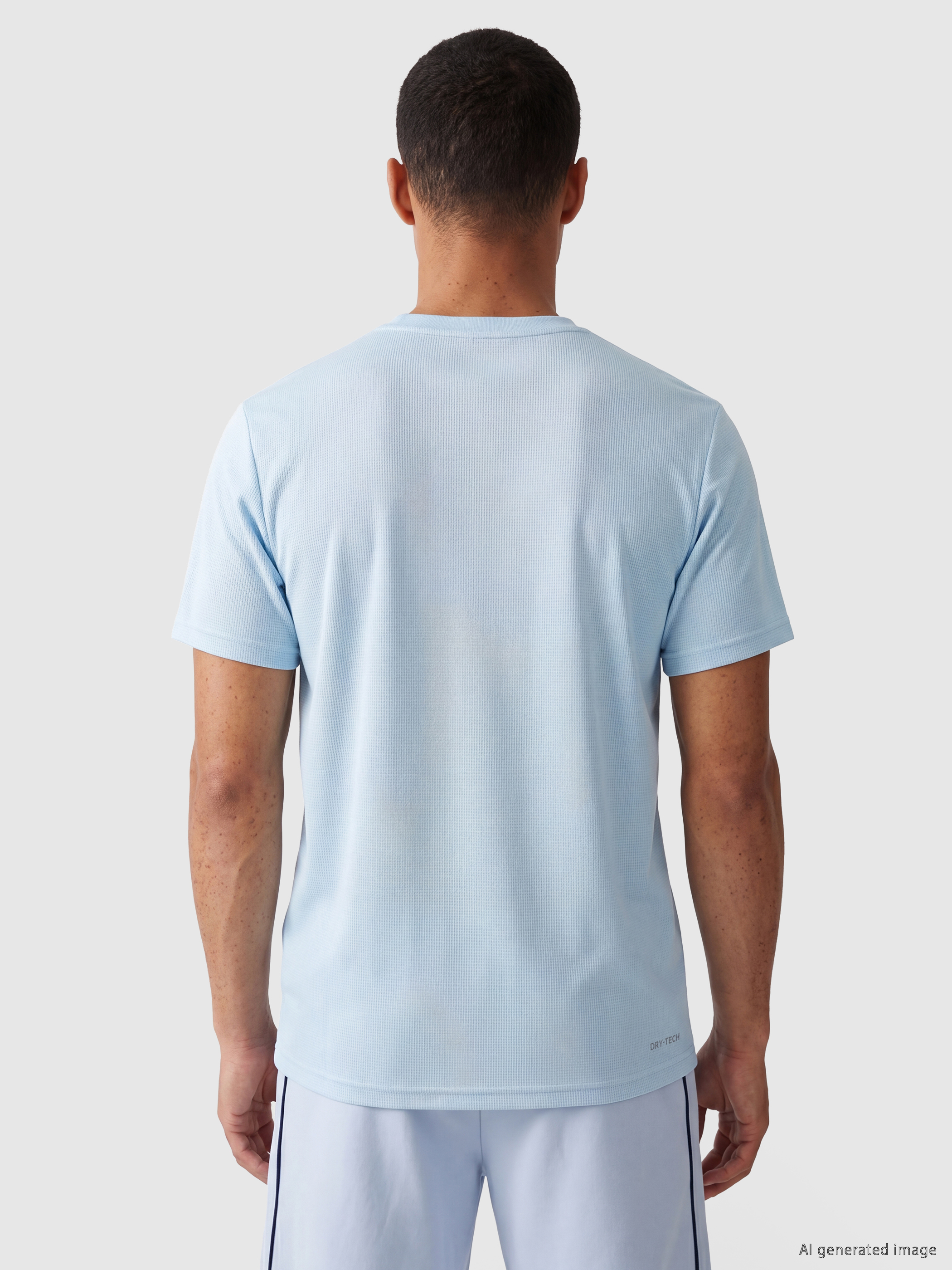 XSIDE ACTIVE Bisiklet Yaka Erkek Spor Tişört görsel 4
