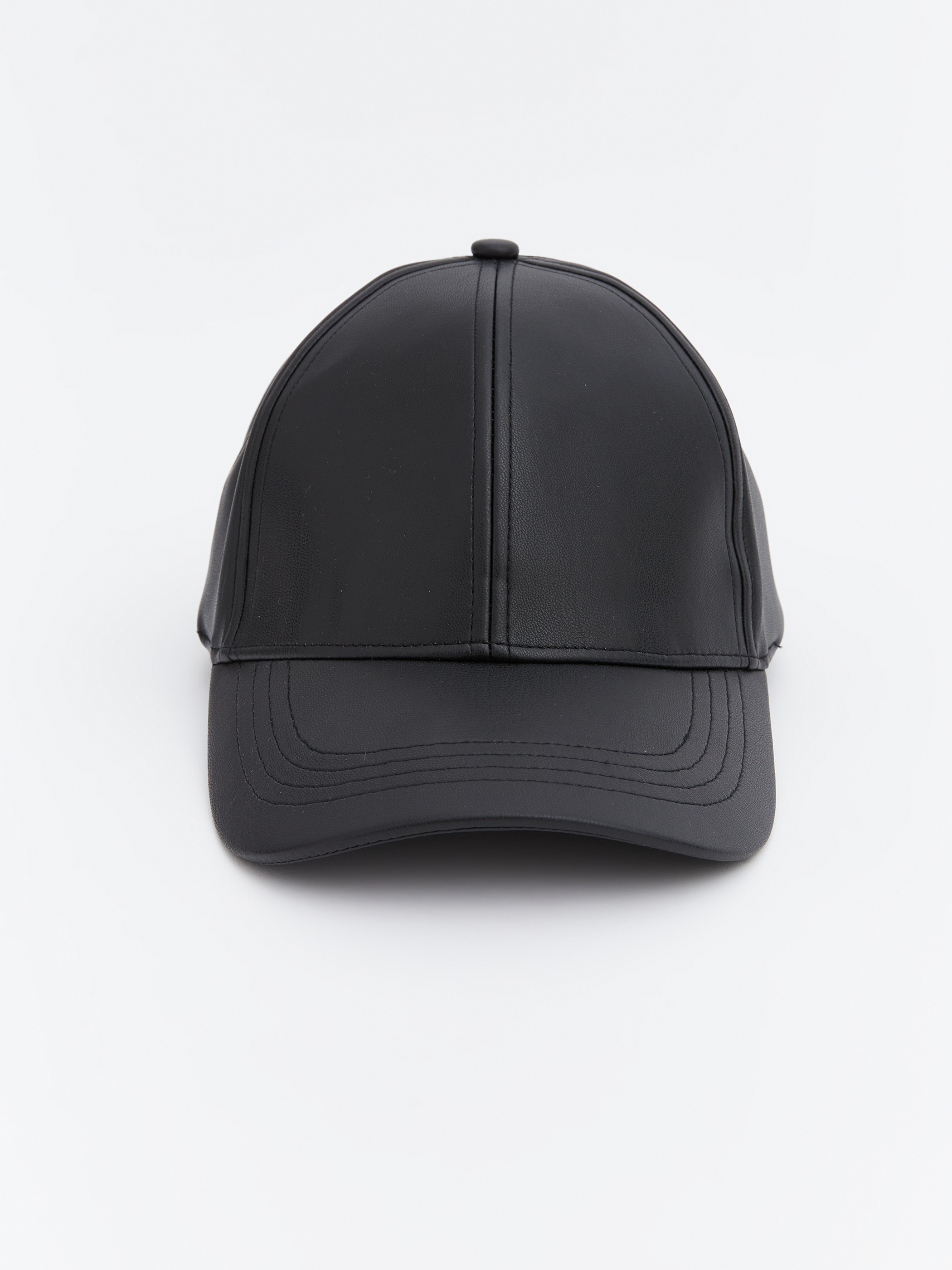 LCW ACCESSORIES Deri Görünümlü Erkek Kep Şapka