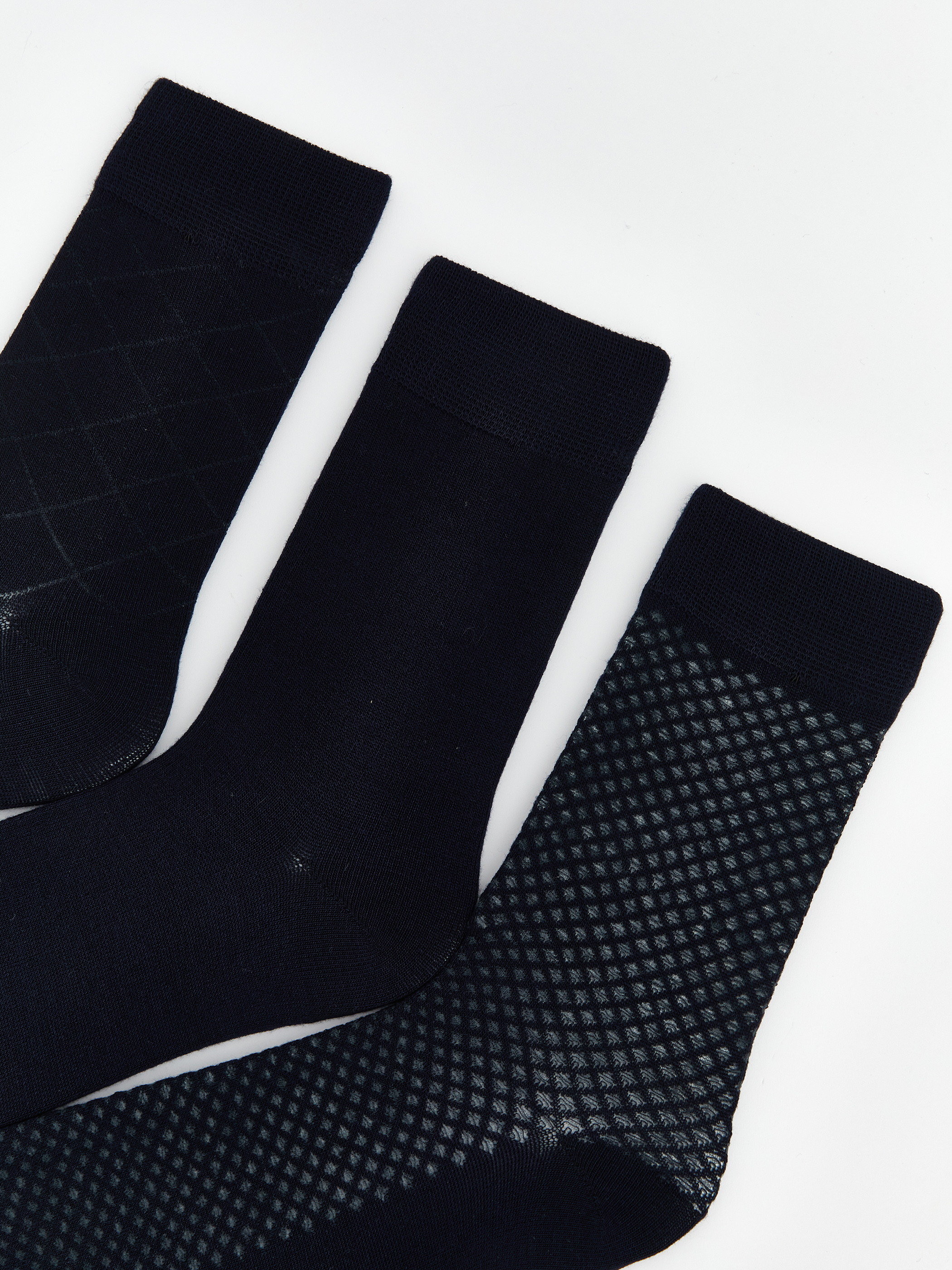 LCW ACCESSORIES Erkek Bambu Soket Çorap 5'li görsel 2