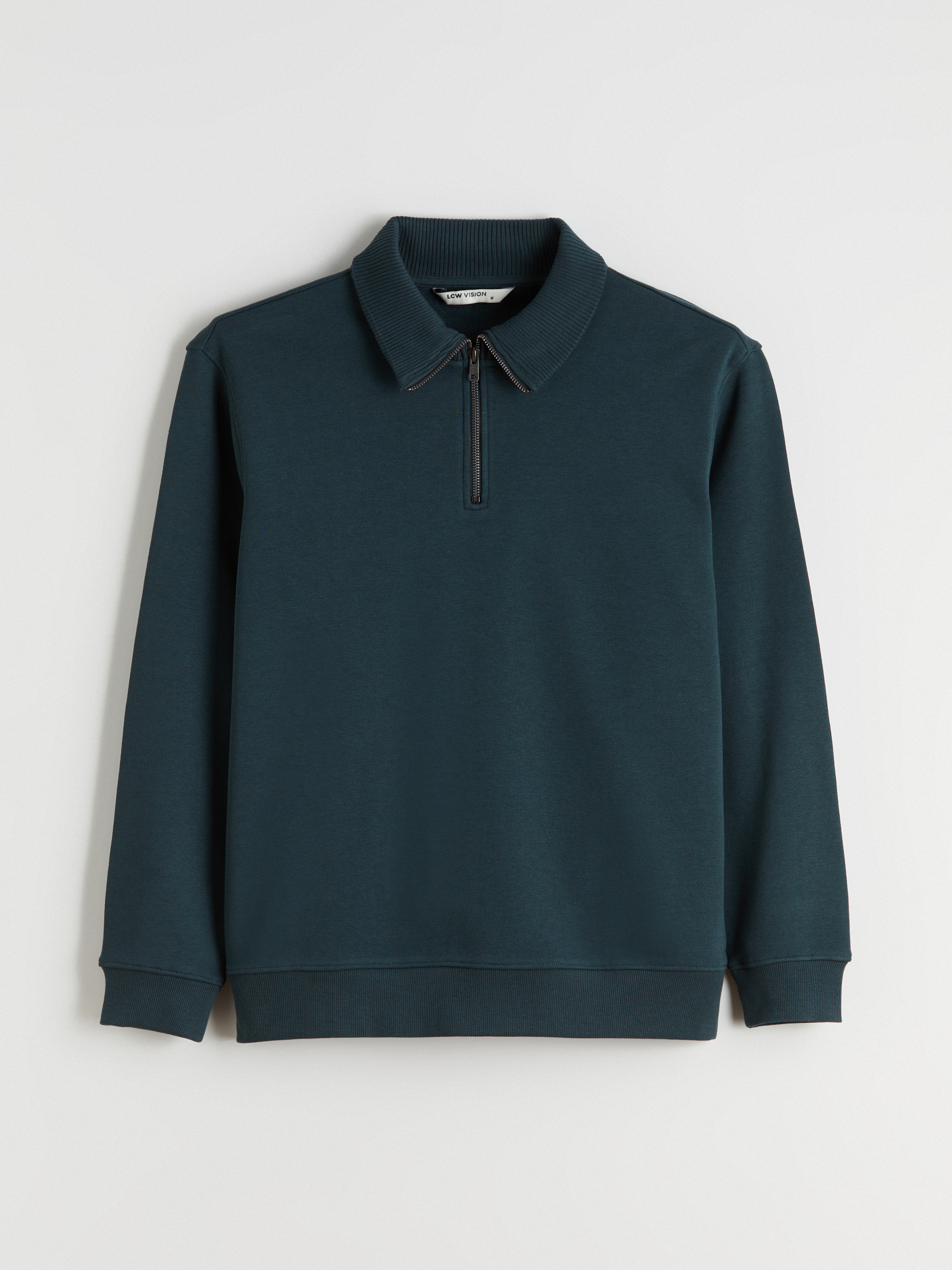 LCW Vision Dik Yaka Erkek Sweatshirt görsel 5