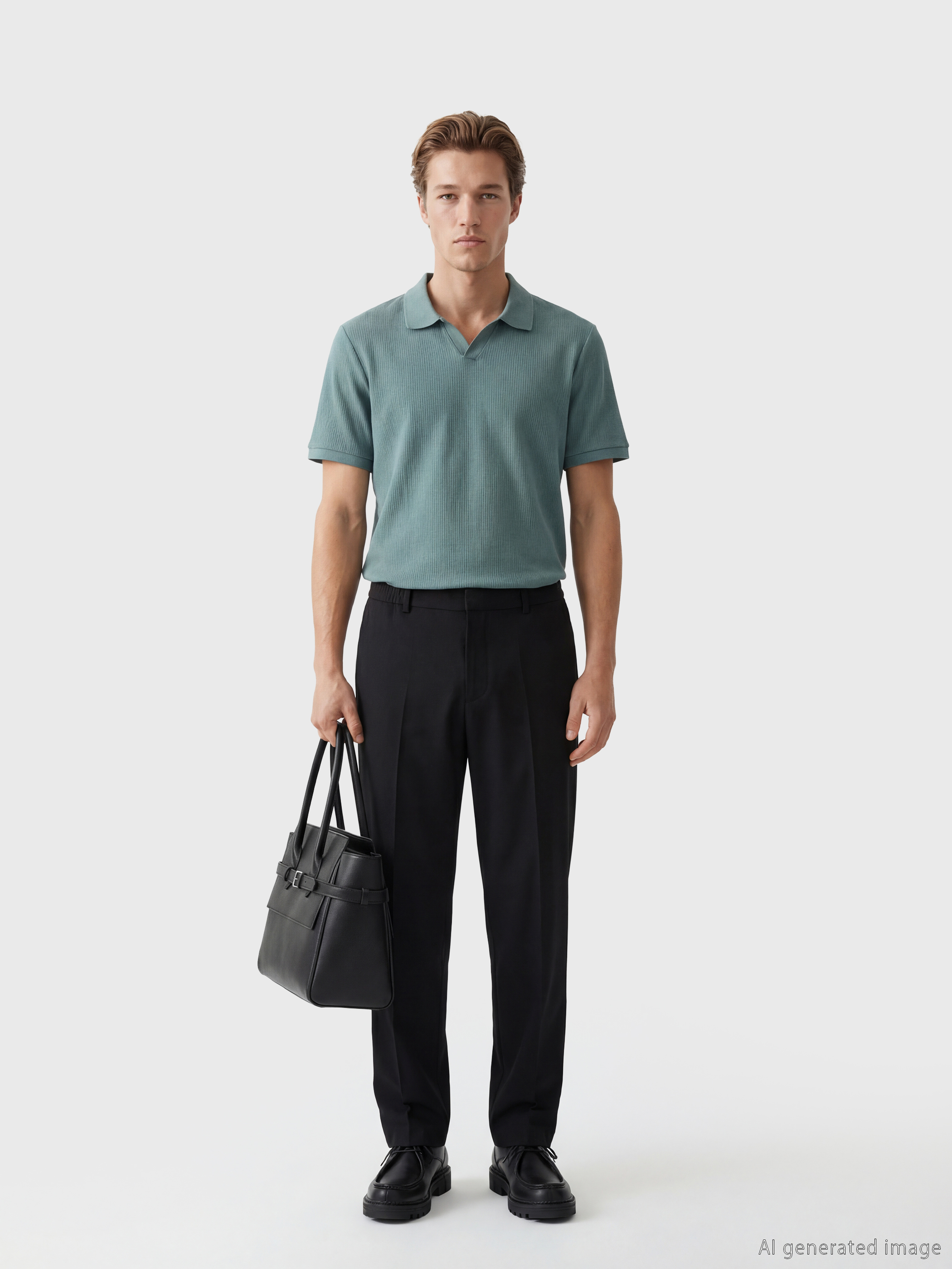 SOUTHBLUE Polo Yaka Erkek Tişört görsel 2