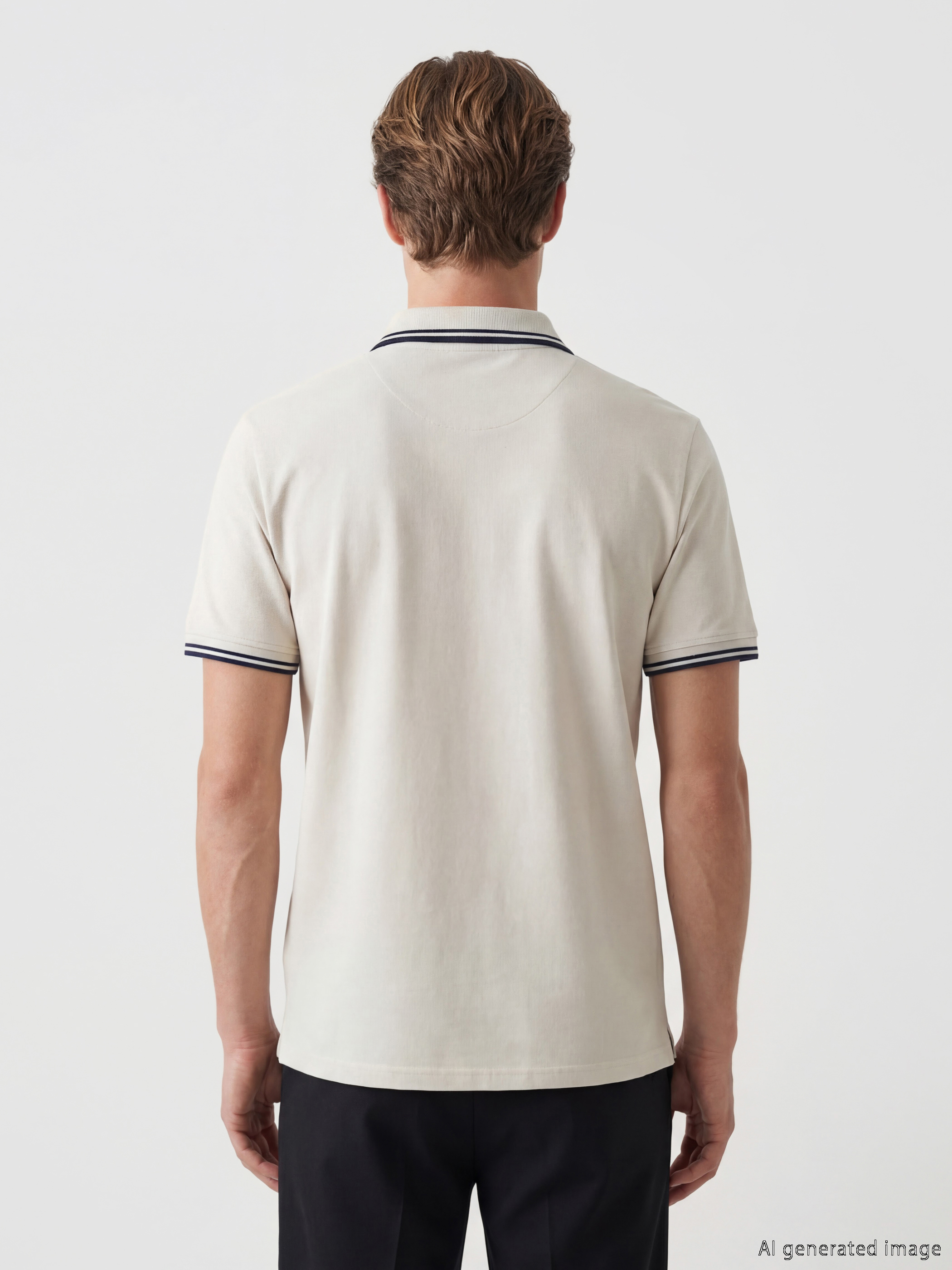 SOUTHBLUE Polo Yaka Erkek Pike Tişört görsel 4