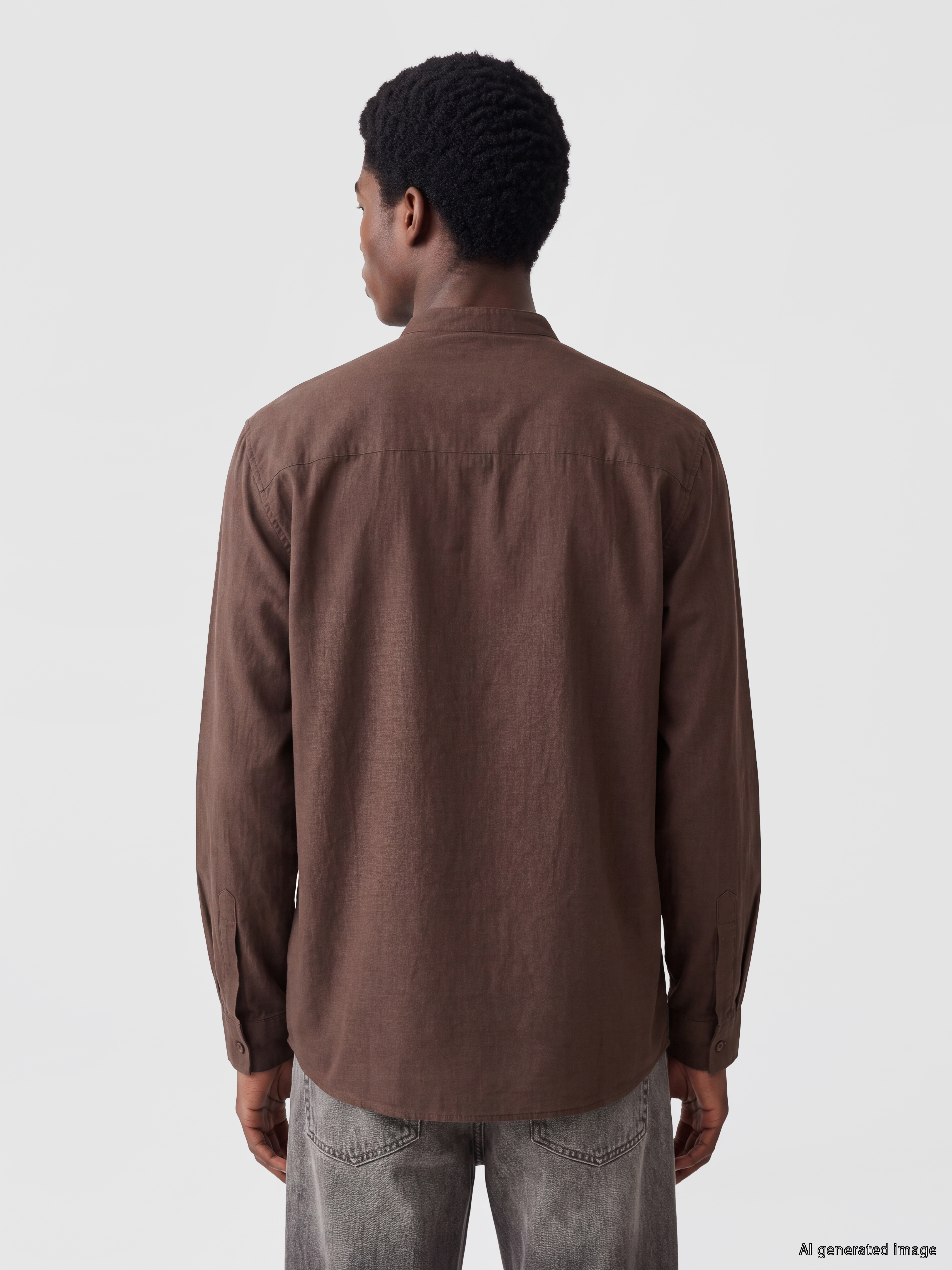 XSIDE Regular Fit Poplin Erkek Gömlek görsel 4
