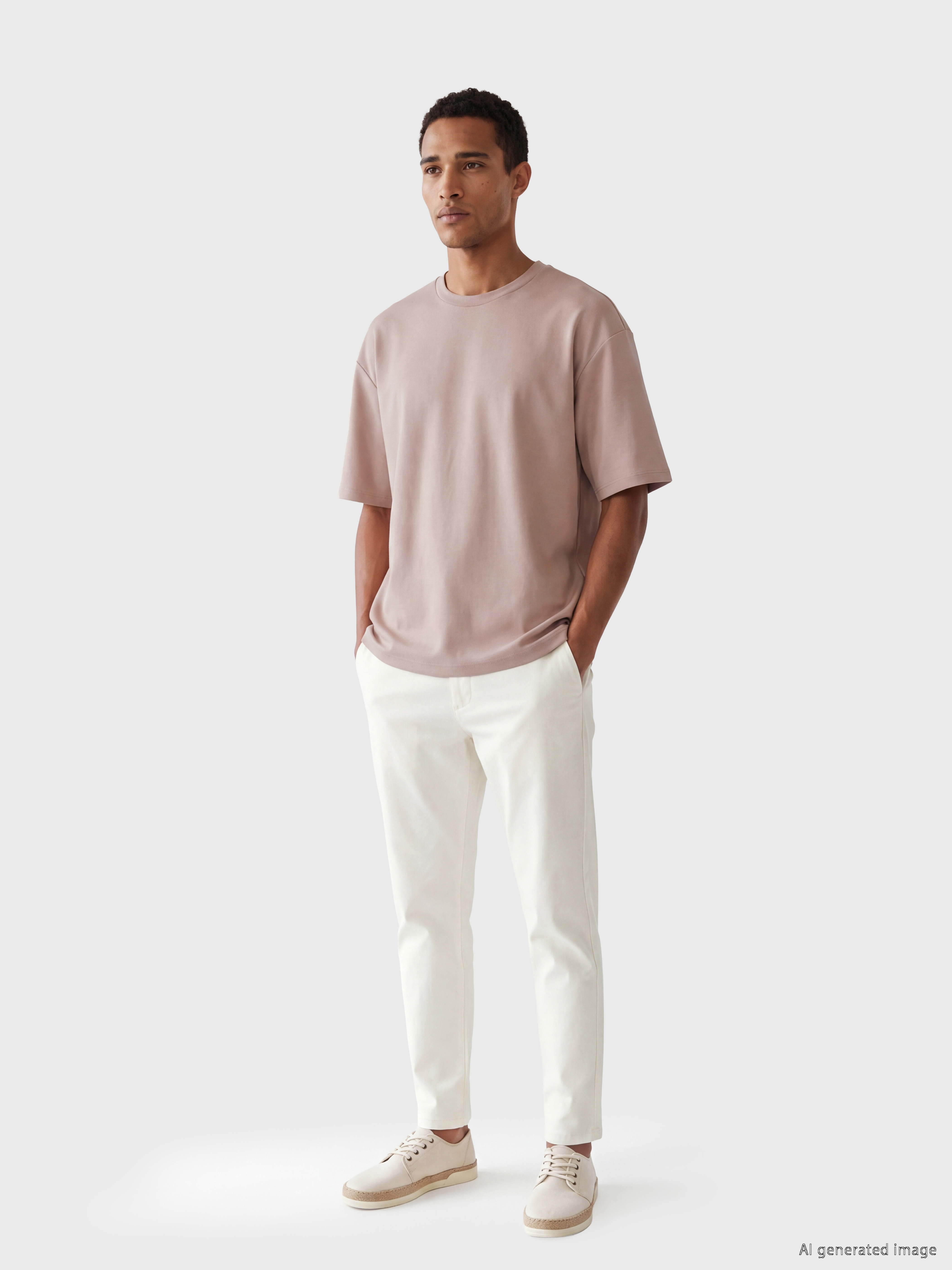 LCW Vision Loose Fit Akışkan Kumaş Tişört /04 görsel 2