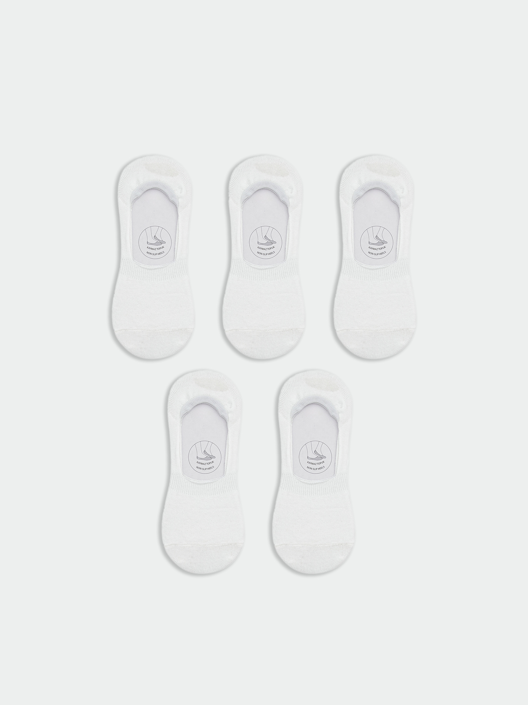 LCW DREAM Kadın Düz Babet Çorap 5'li