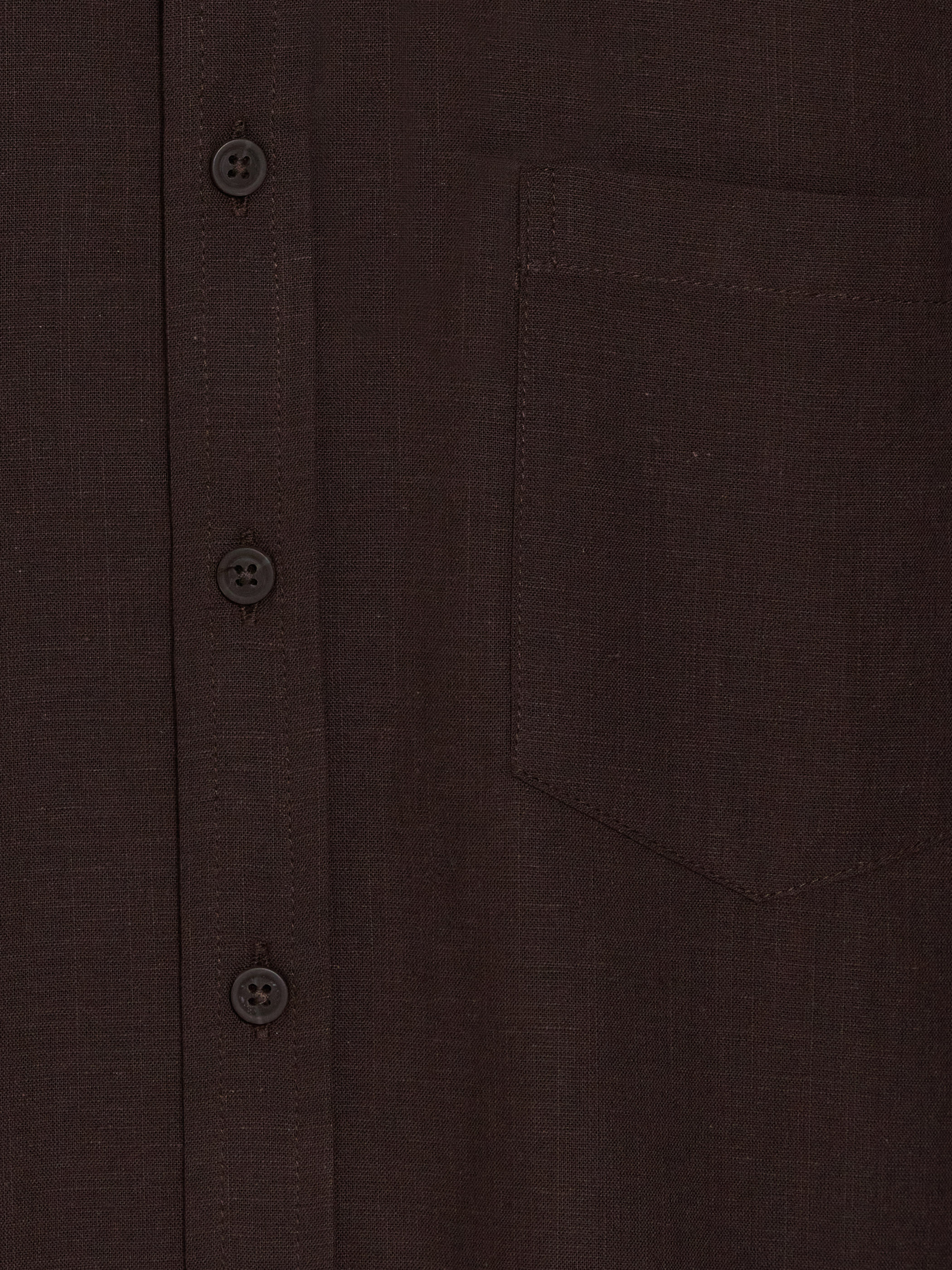 LCWAIKIKI Classic Regular Fit Keten Karışımlı Erkek Gömlek görsel 7