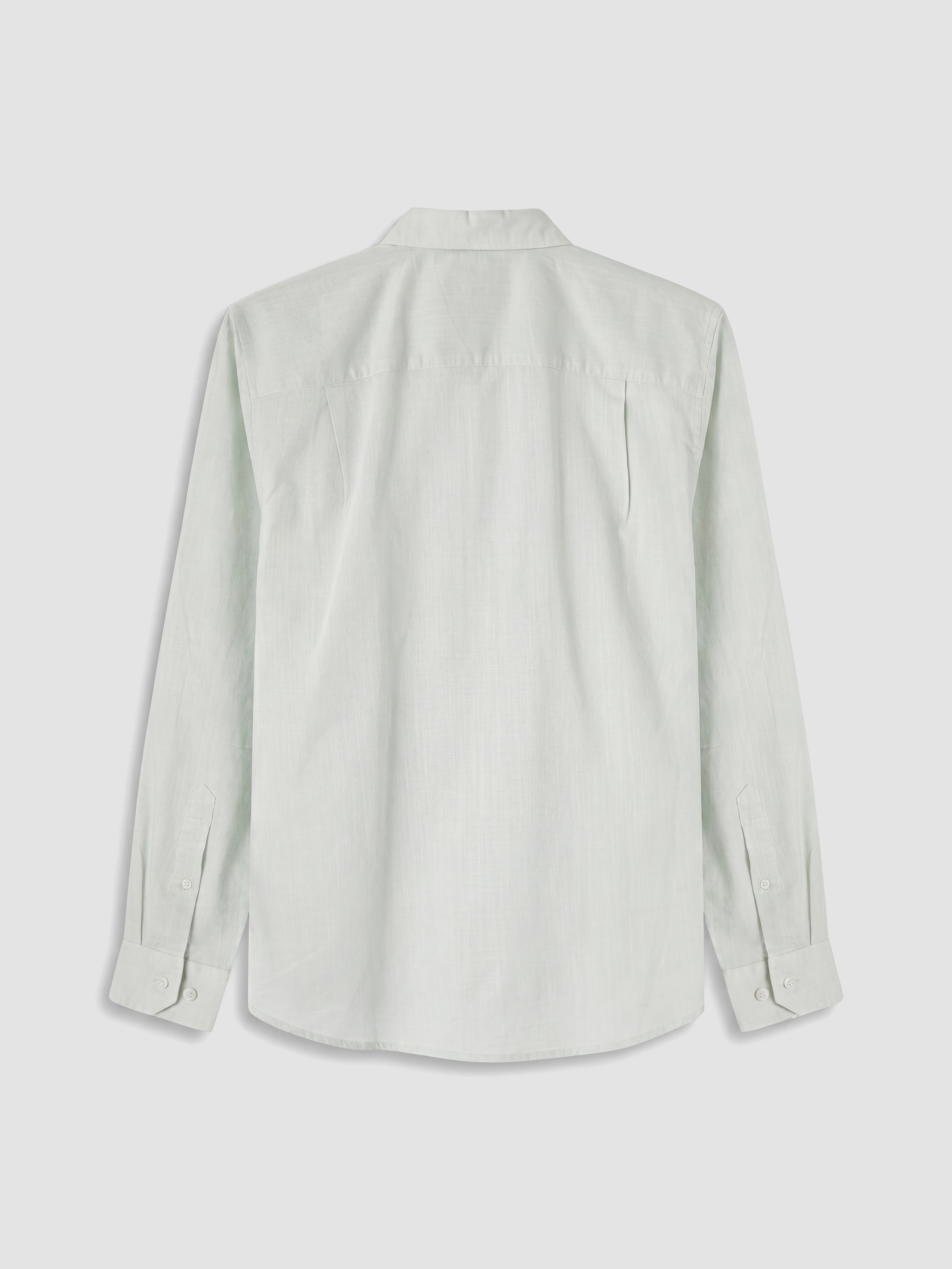 LCWAIKIKI Classic Regular Fit Keten Karışımlı Erkek Gömlek görsel 7