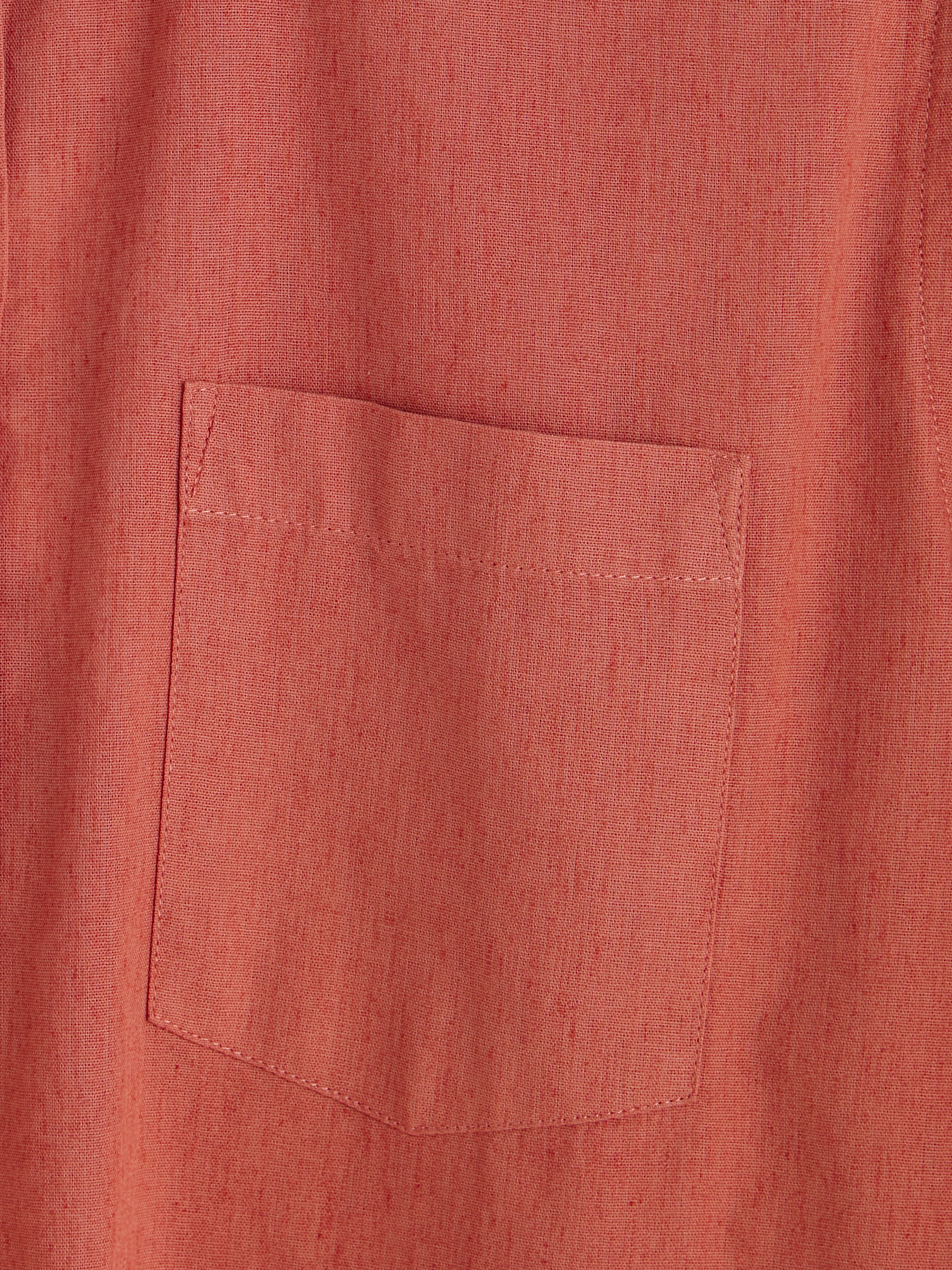 LCWAIKIKI Classic Regular Fit Keten Karışımlı Erkek Gömlek görsel 6
