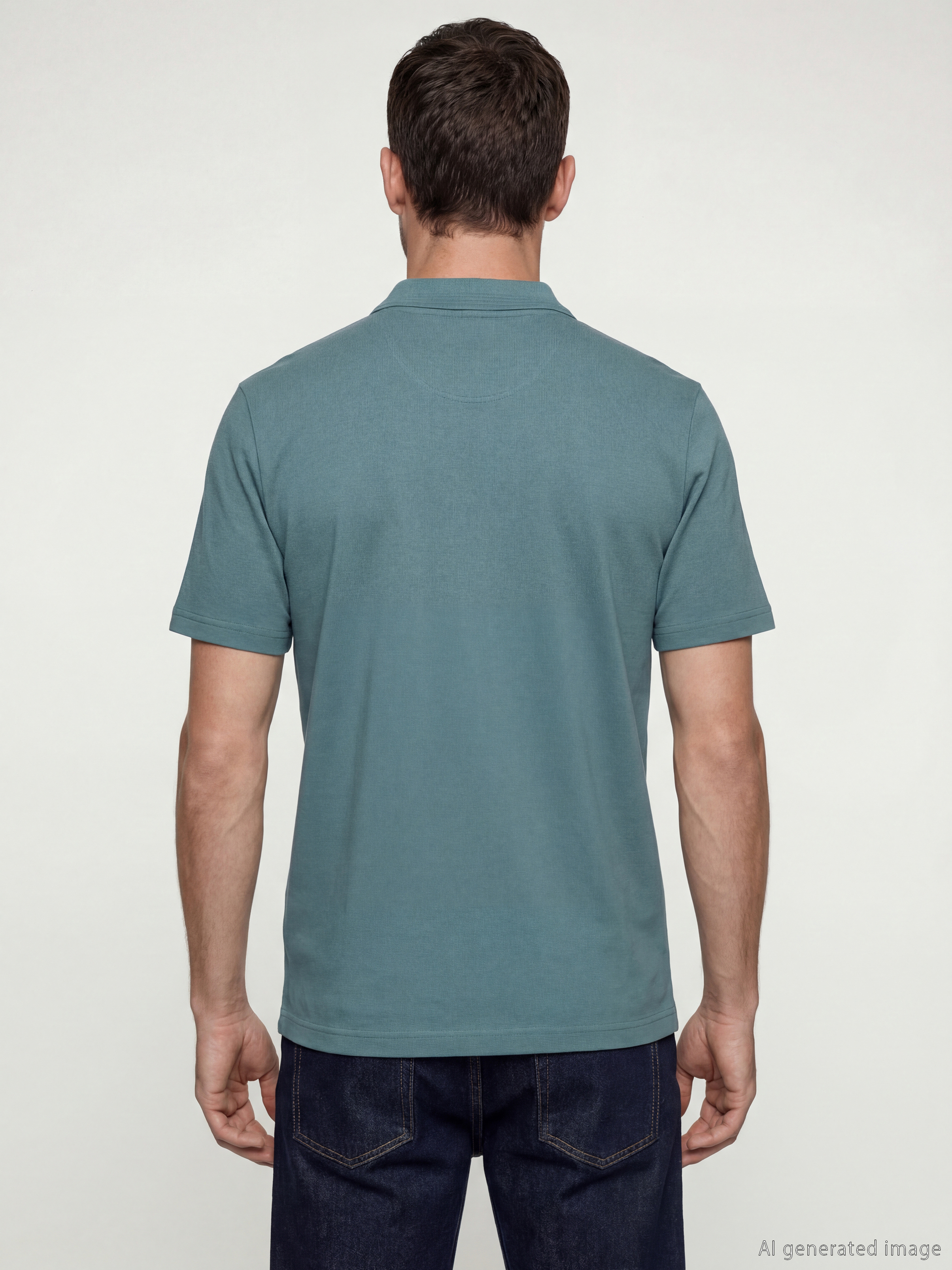 LCWAIKIKI Classic Polo Yaka Pike Erkek Tişört görsel 4