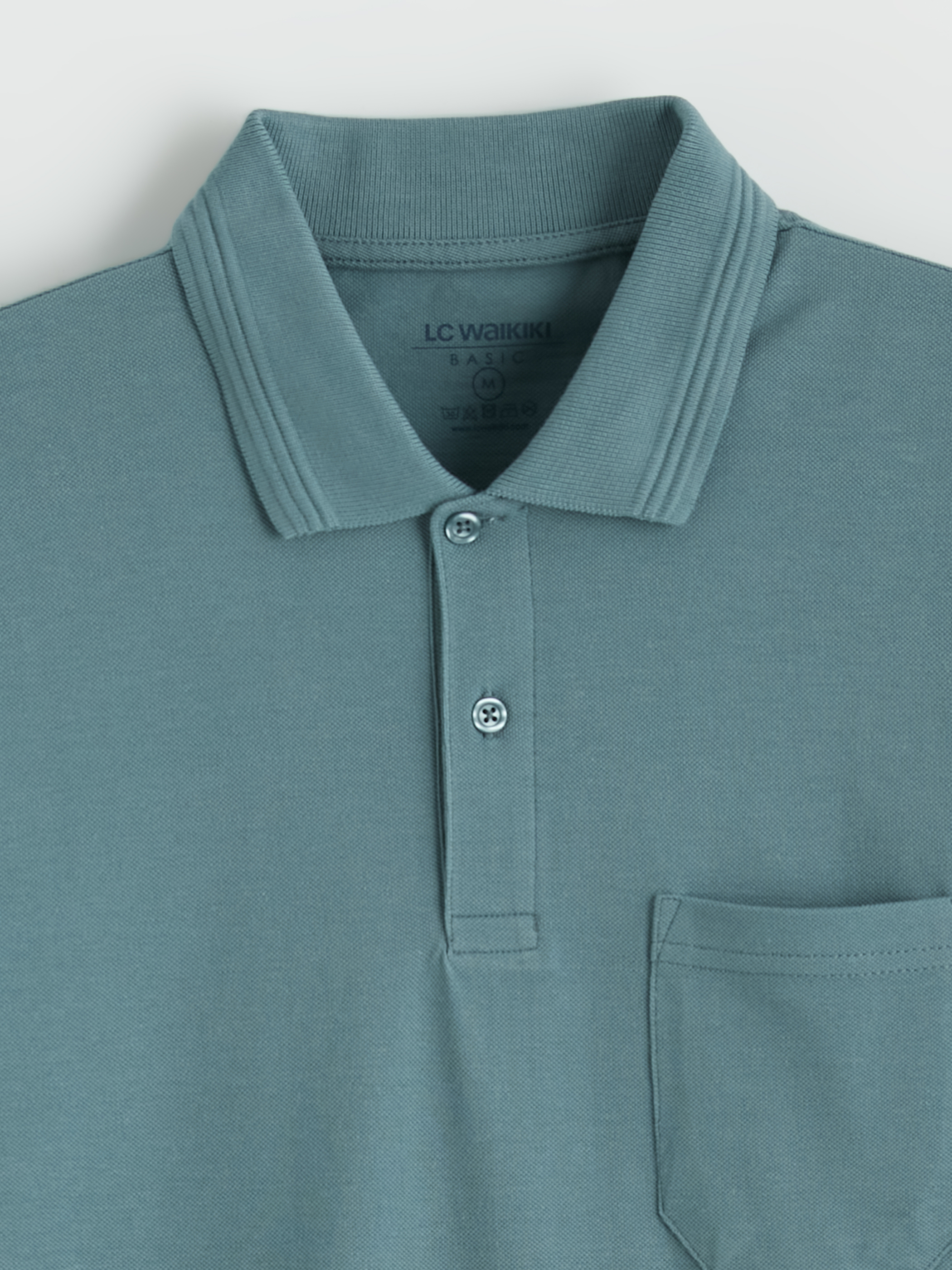 LCWAIKIKI Classic Polo Yaka Pike Erkek Tişört görsel 6